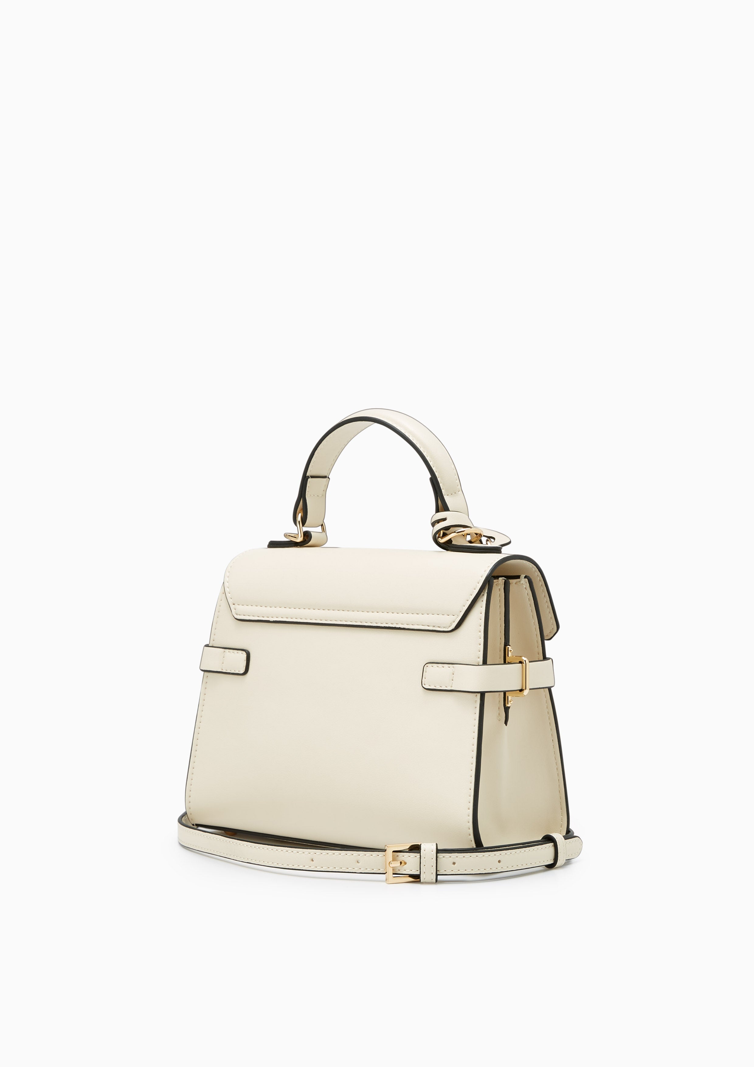 Re-Edit Marble S Handbag Ivory