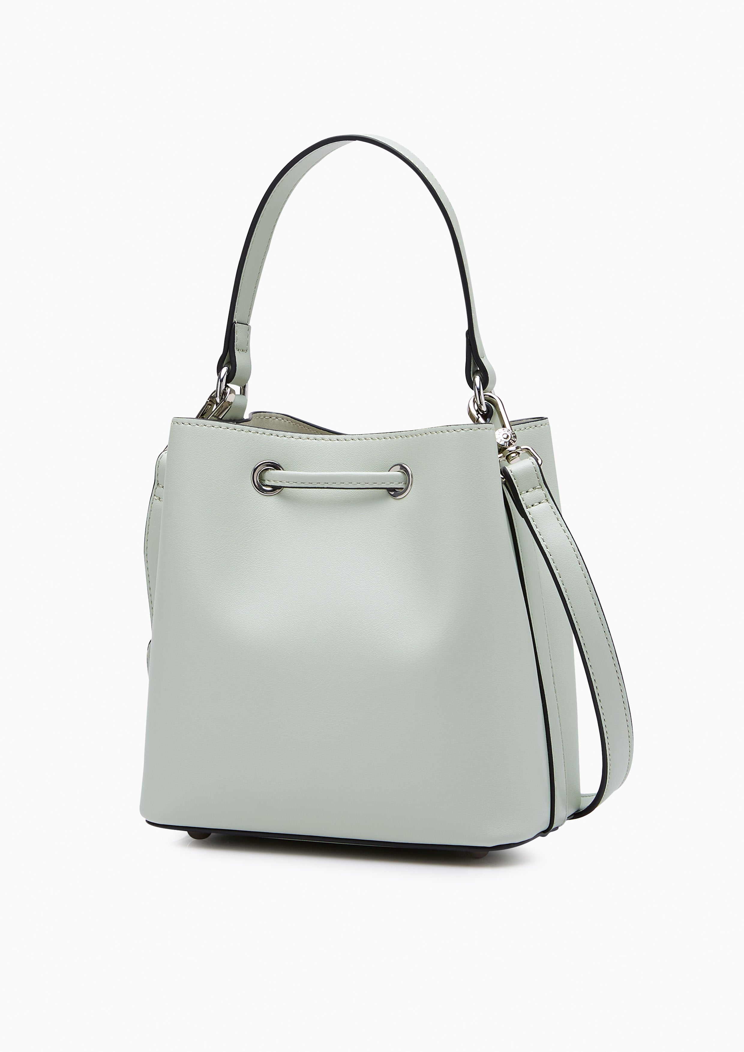 Re-Edit Marble Mini Bucket Bag Light Green