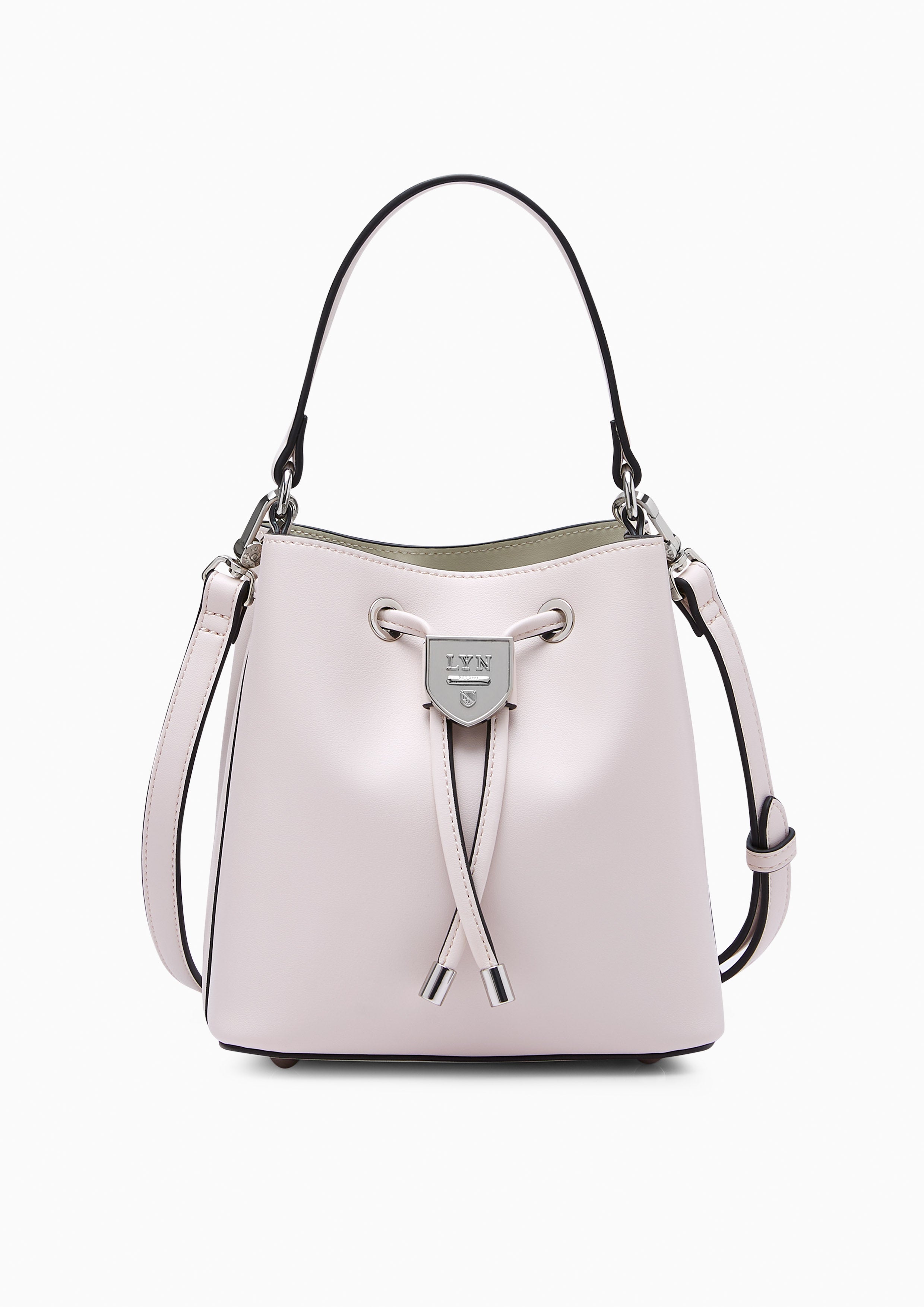 Re-Edit Marble Mini Bucket Bag Light Pink