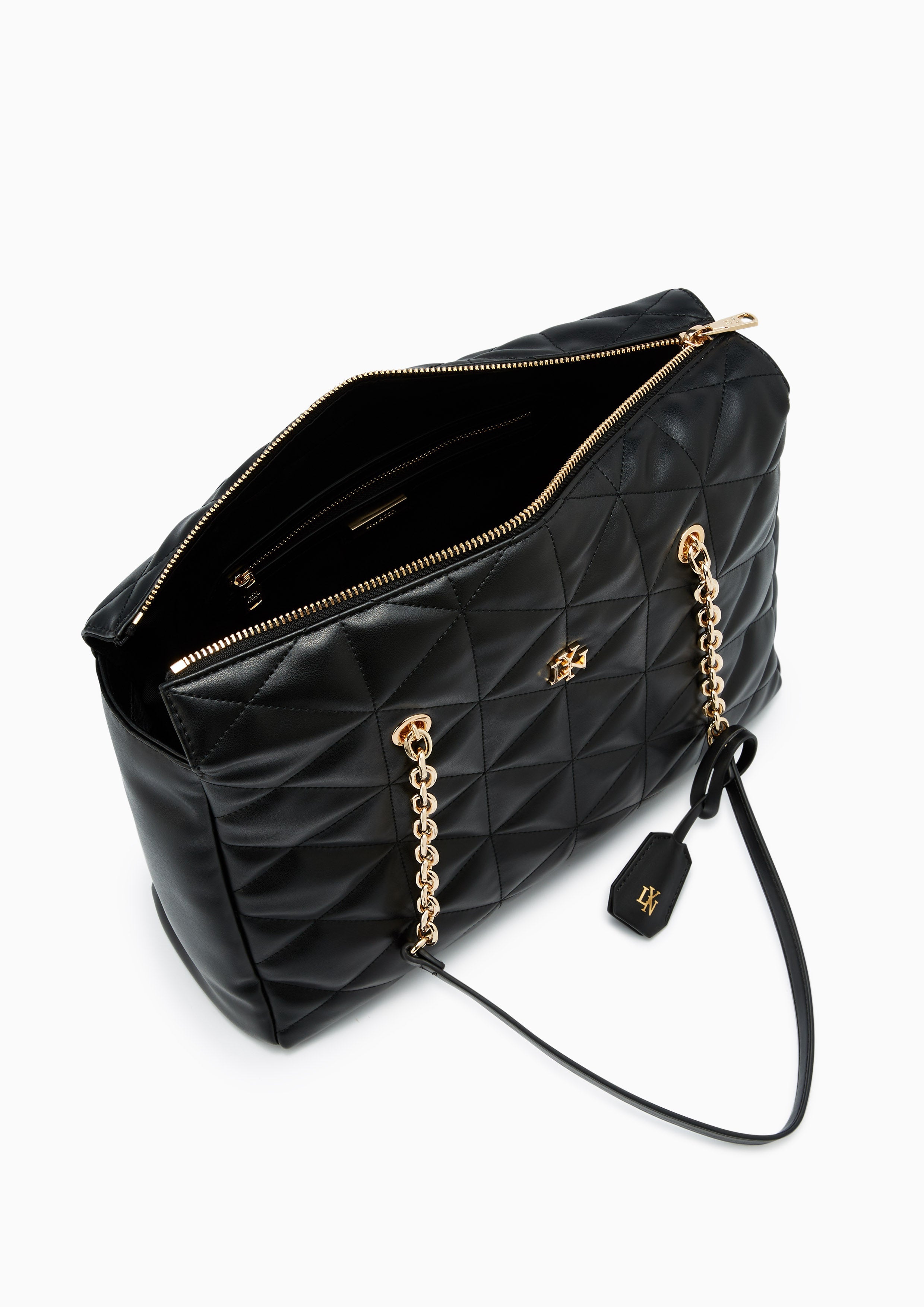 Trino L Tote Bag Black