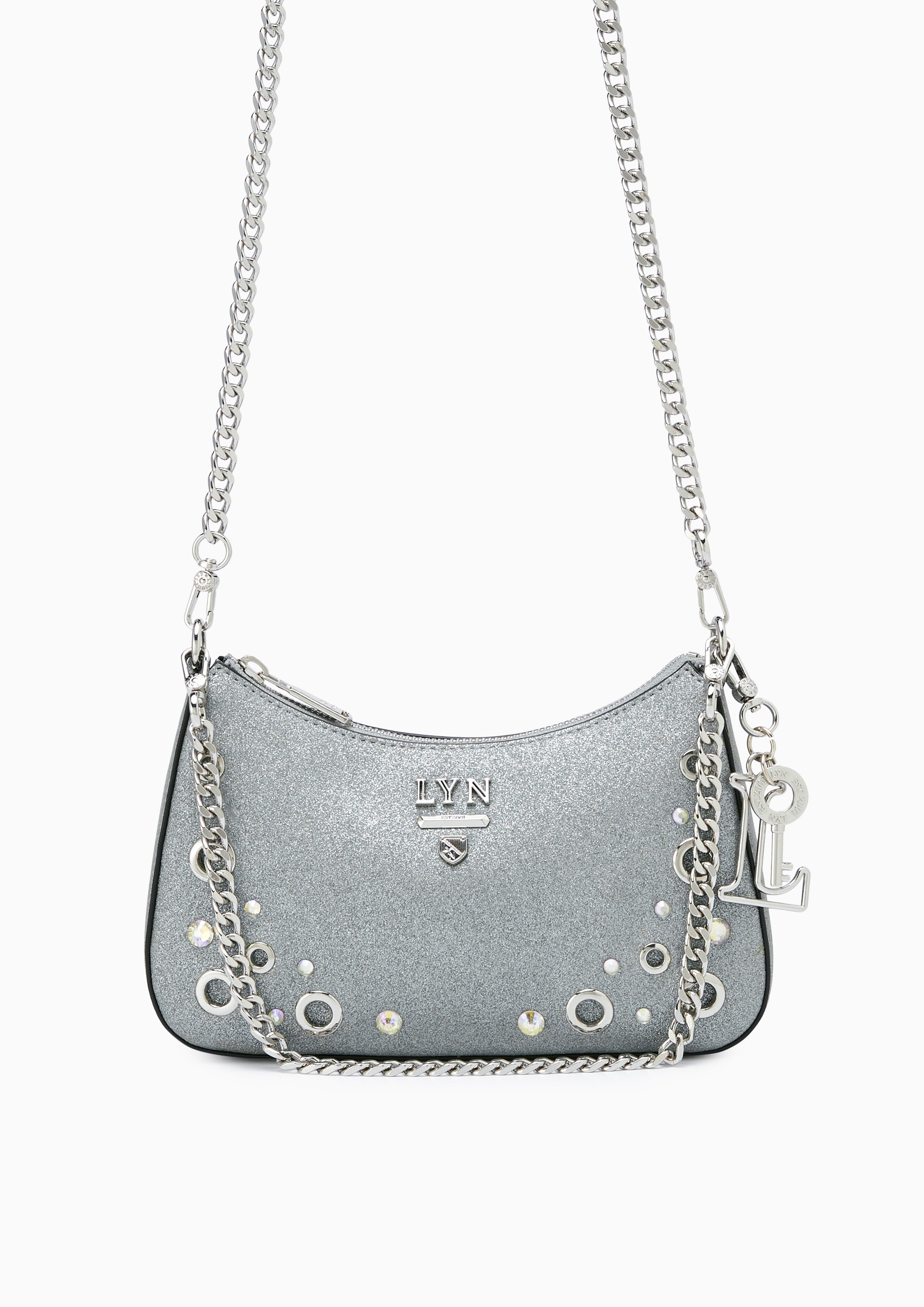 Tricia Granite S Shoulderbag Silver