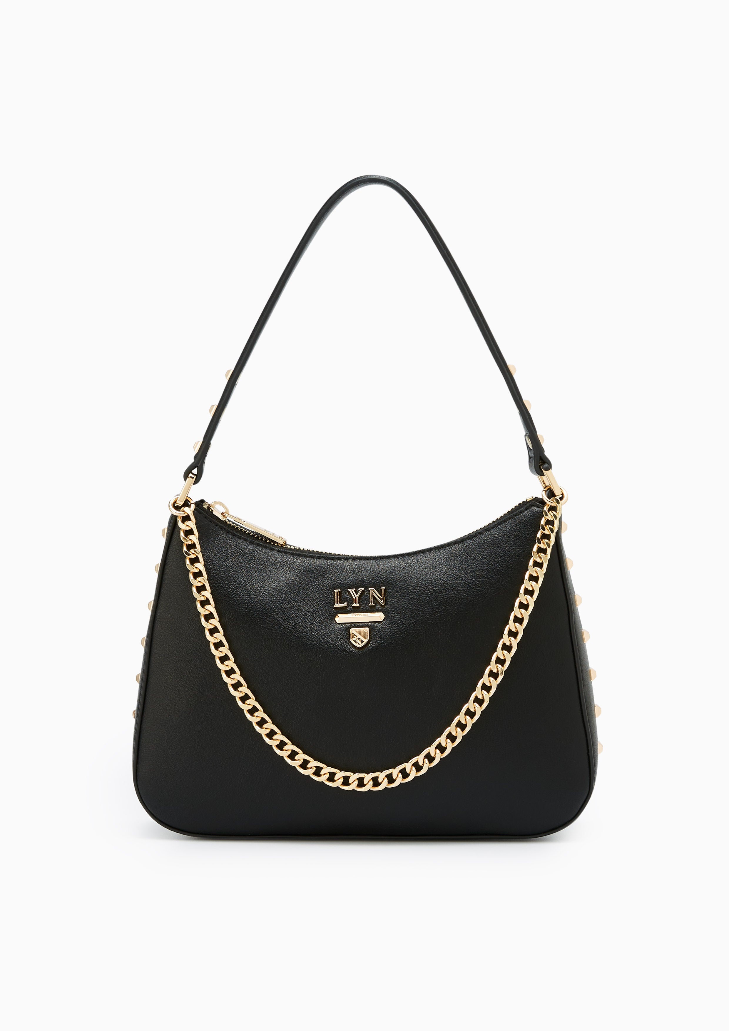【LYN】TRICIA ROCKY ショルダーバッグ ブラック Tricia Rocky Shoulderbag Black : ร้านลินออนไลน์อย่างเป็น
