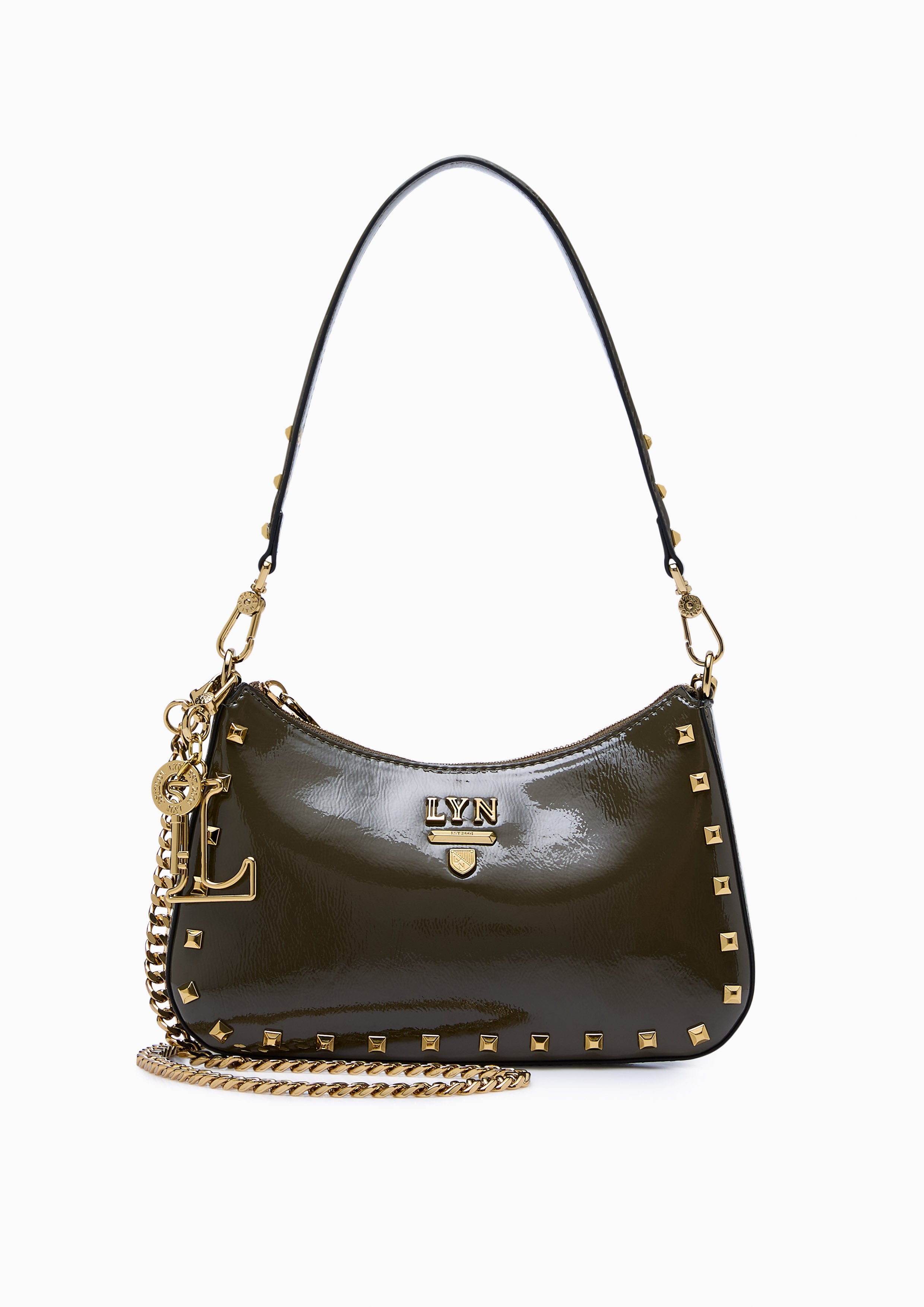 Tricia Rocky Shoulder Bag Green