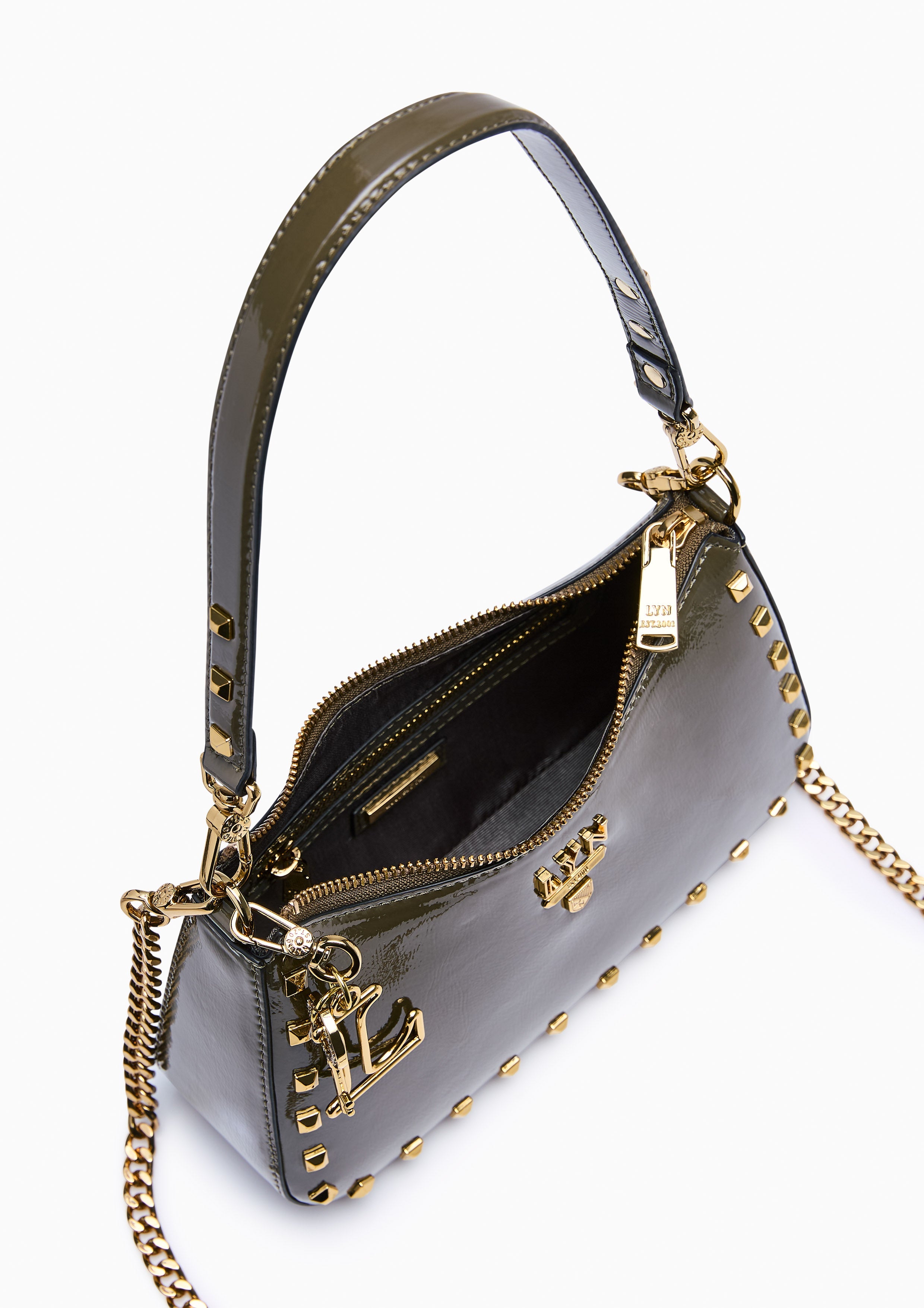 Tricia Rocky Shoulder Bag Green