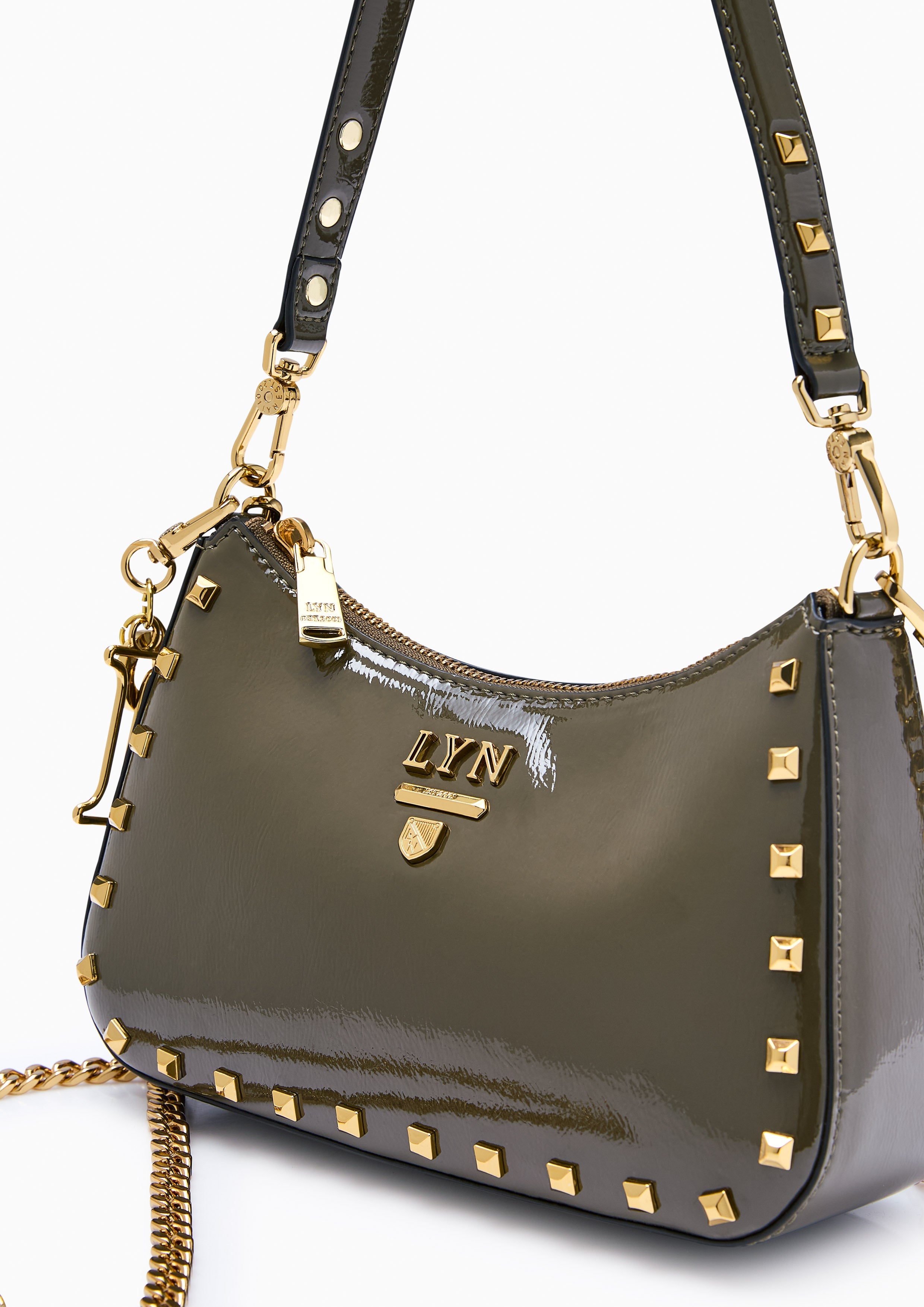 Tricia Rocky Shoulder Bag Green