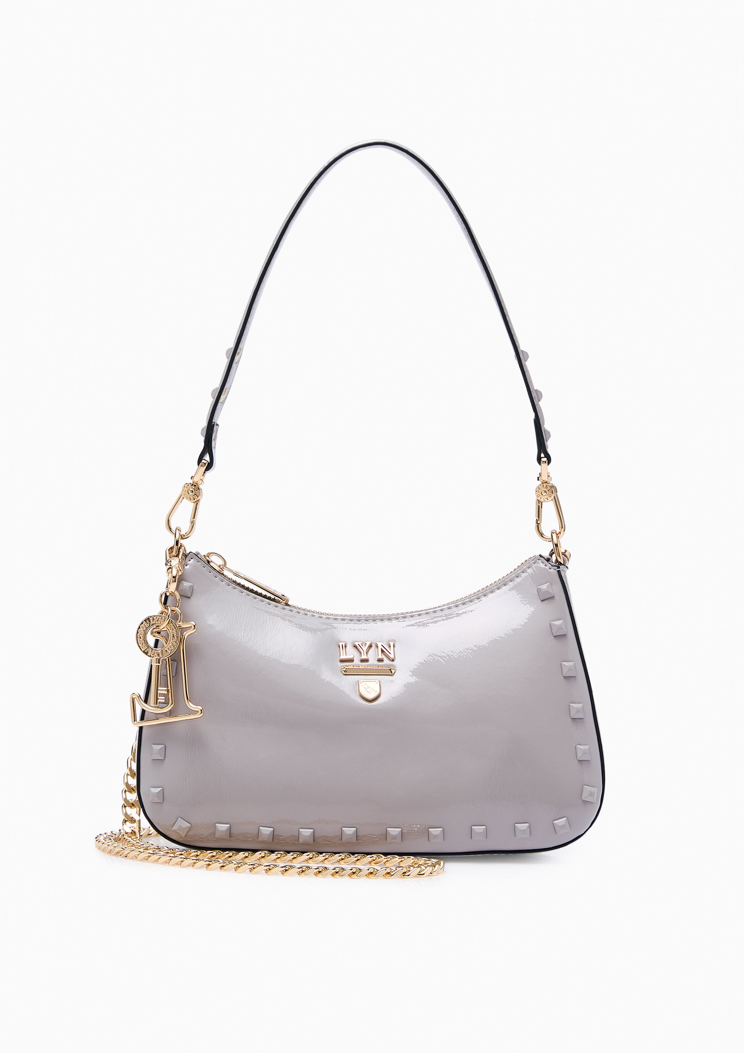 Tricia Rocky Shoulder Bag Grey
