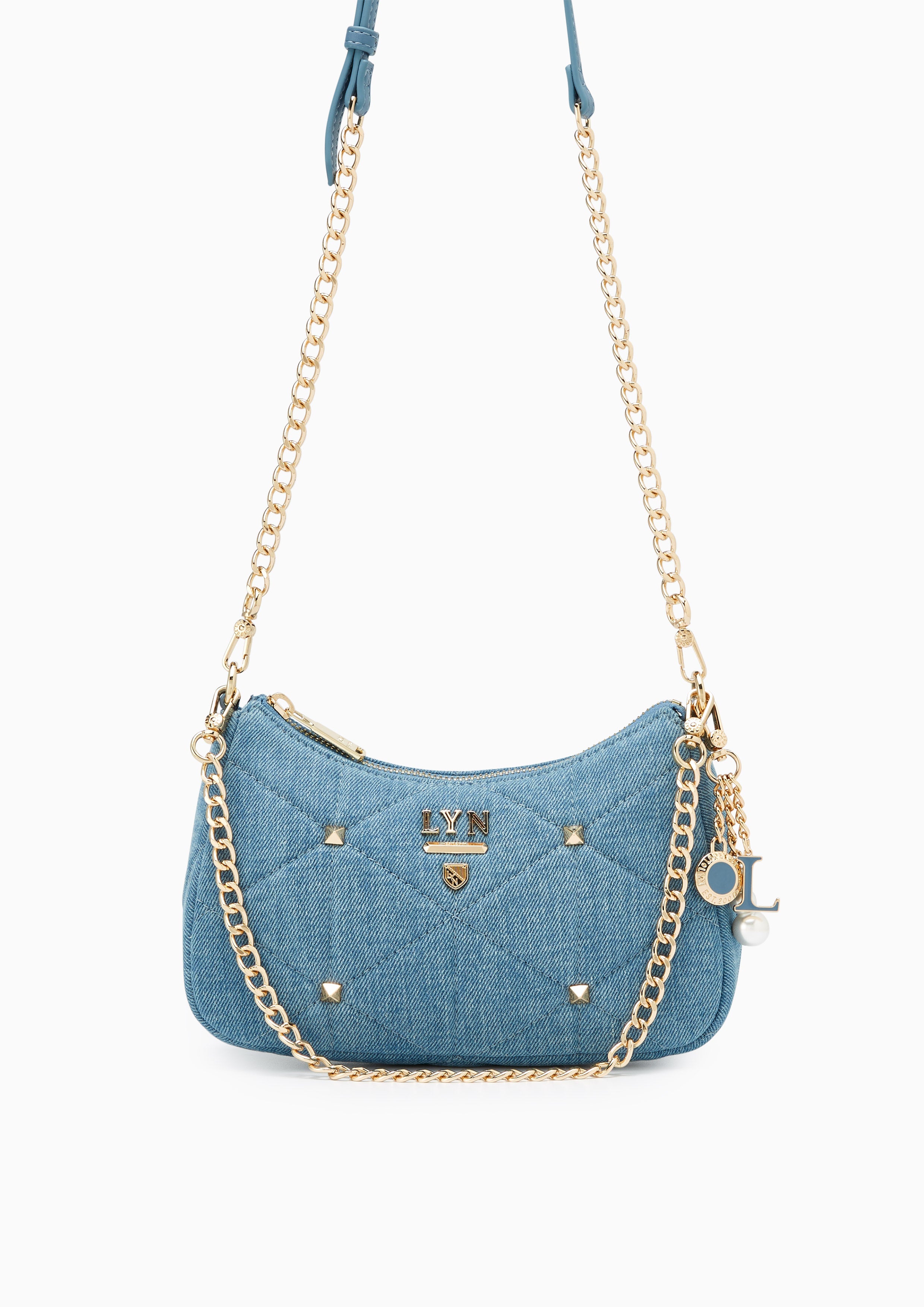 Tricia Denim Amused Shoulderbag Blue