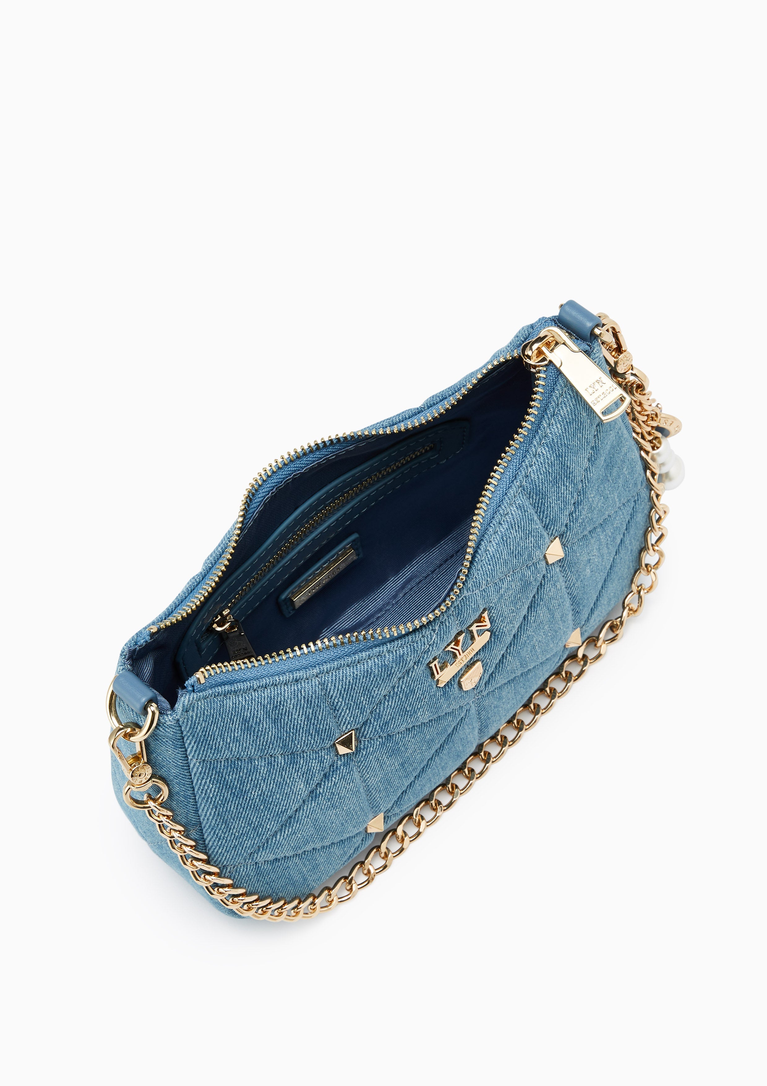 Tricia Denim Amused Shoulderbag Blue