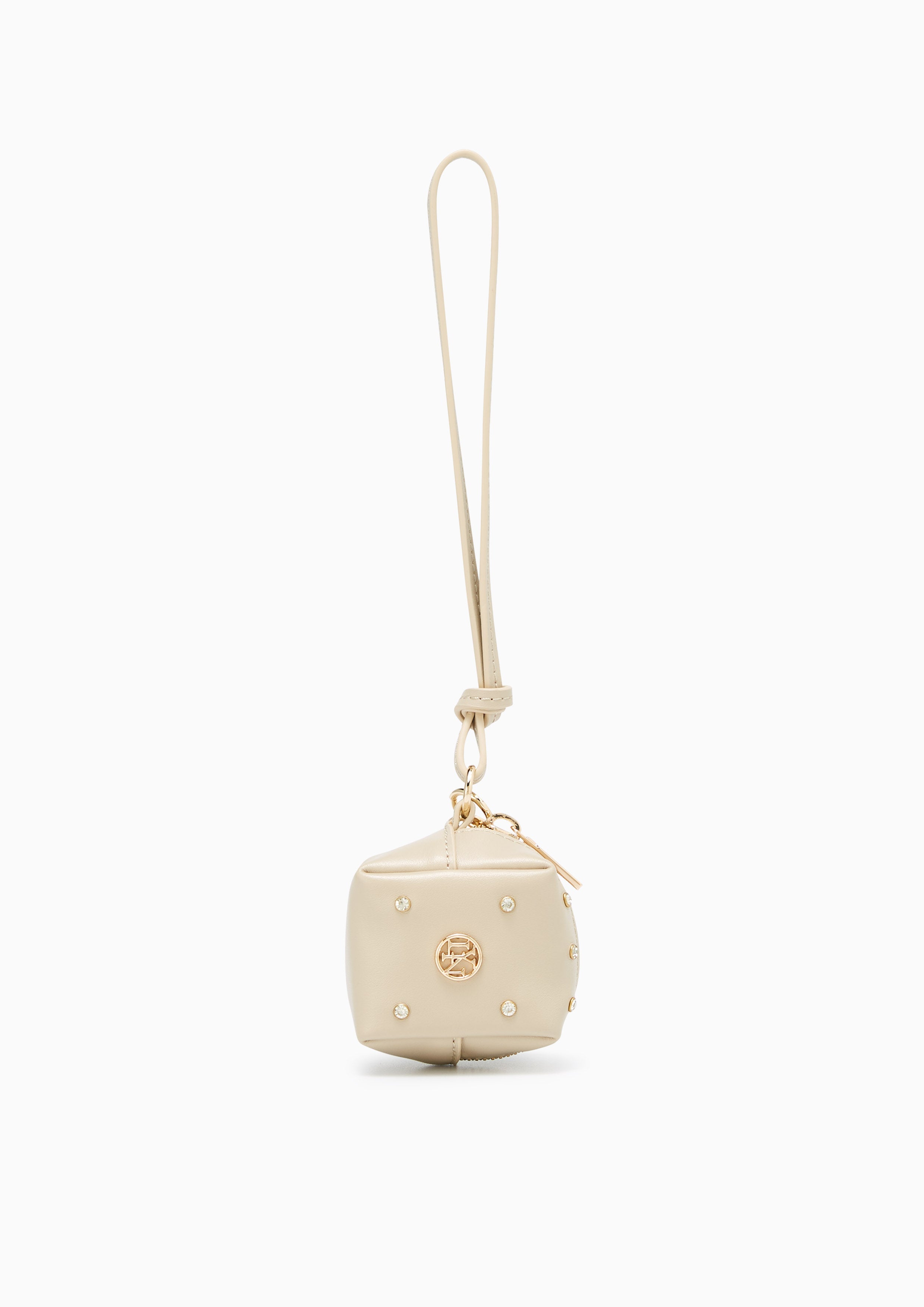 Katie Keychain Beige