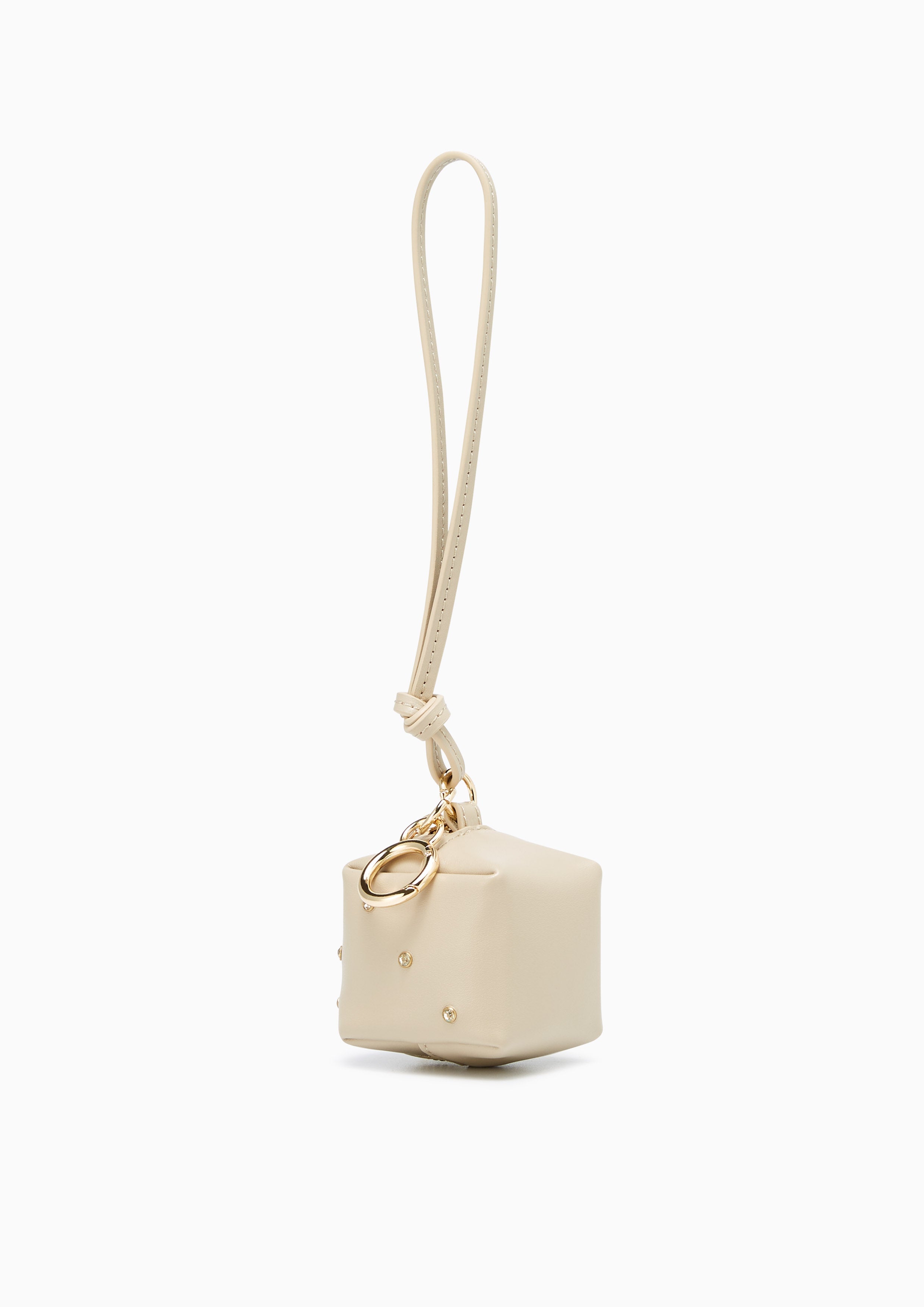 Katie Keychain Beige