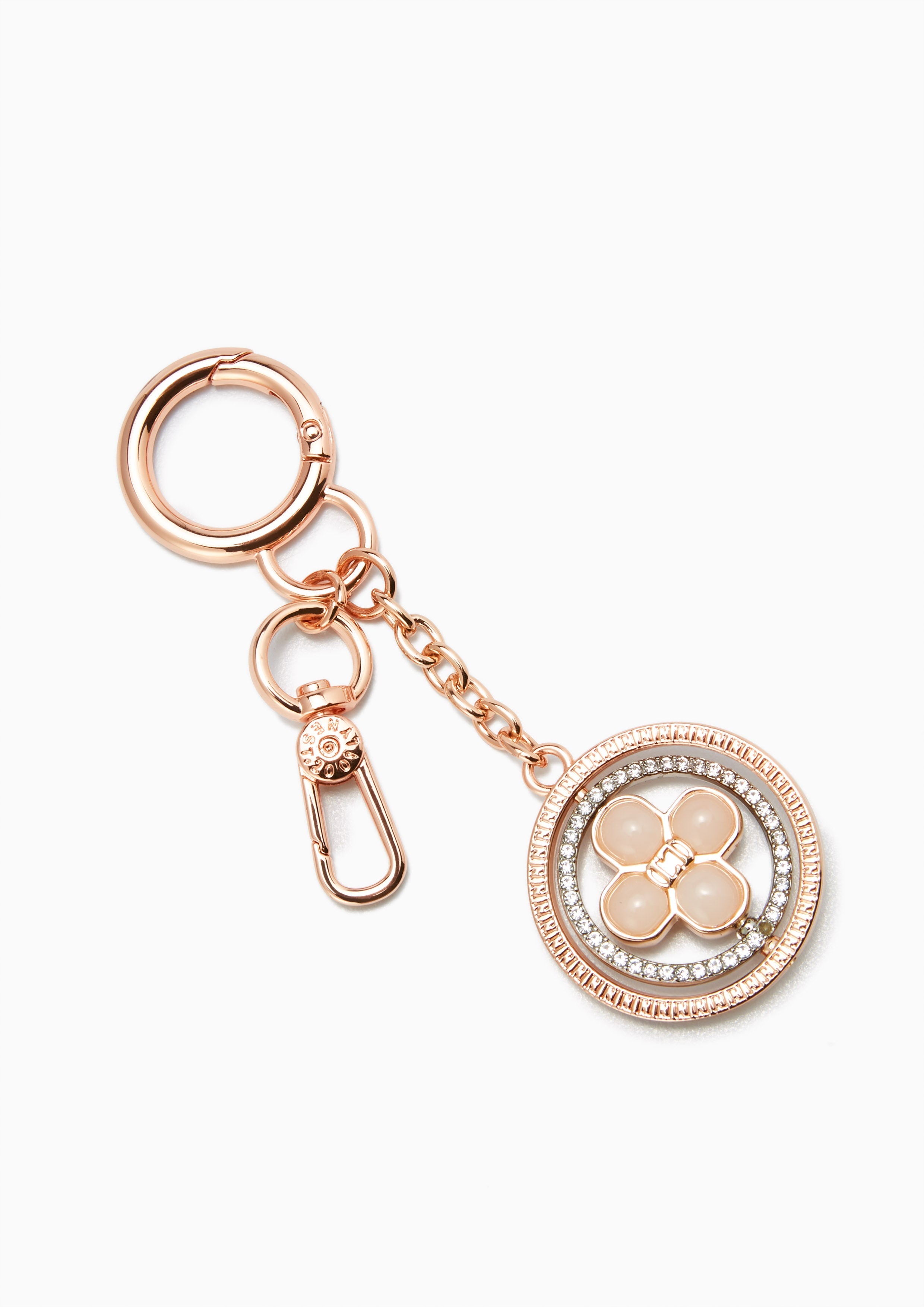 Laura Keychain Rose Gold