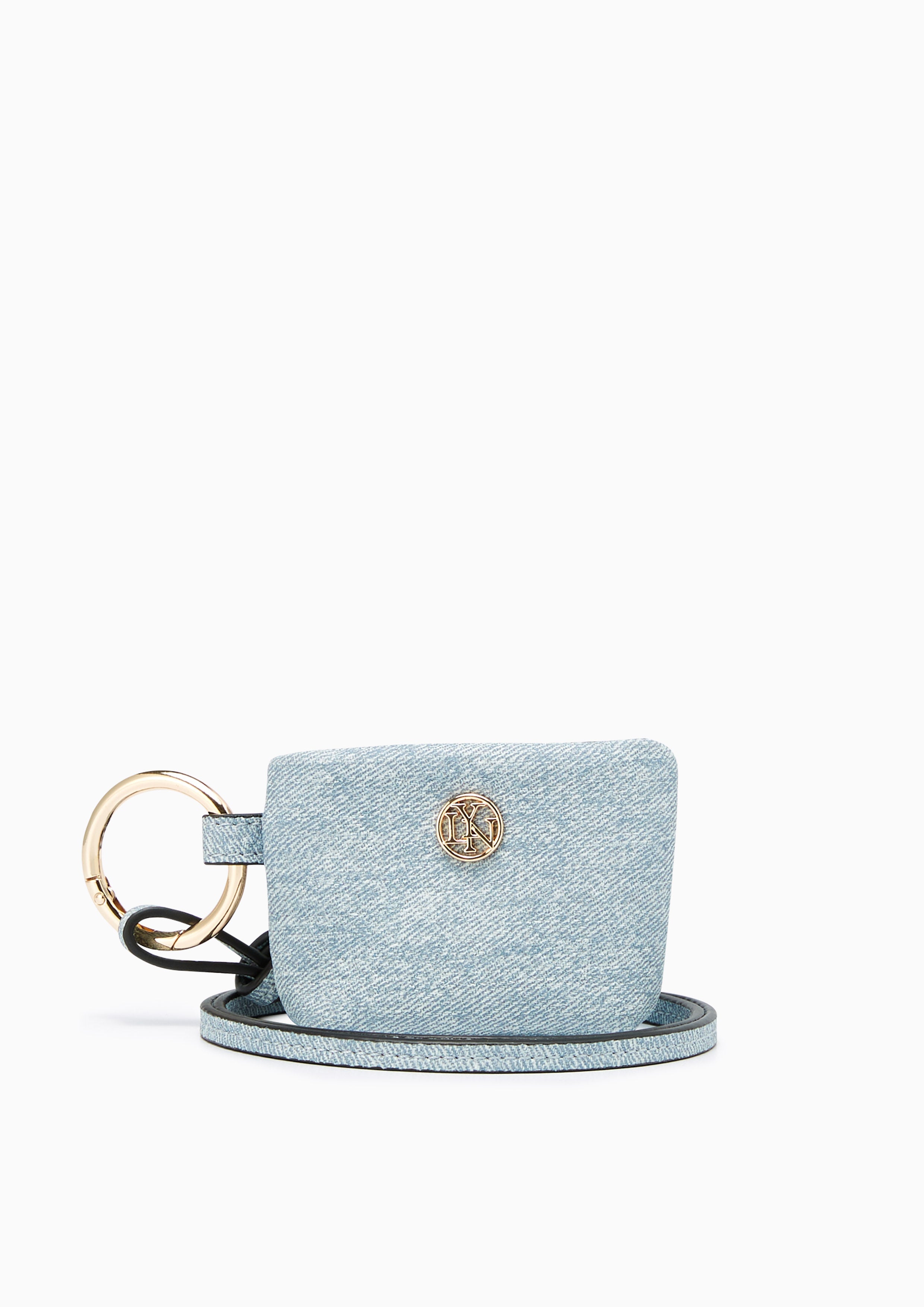 Lily Keychain Blue