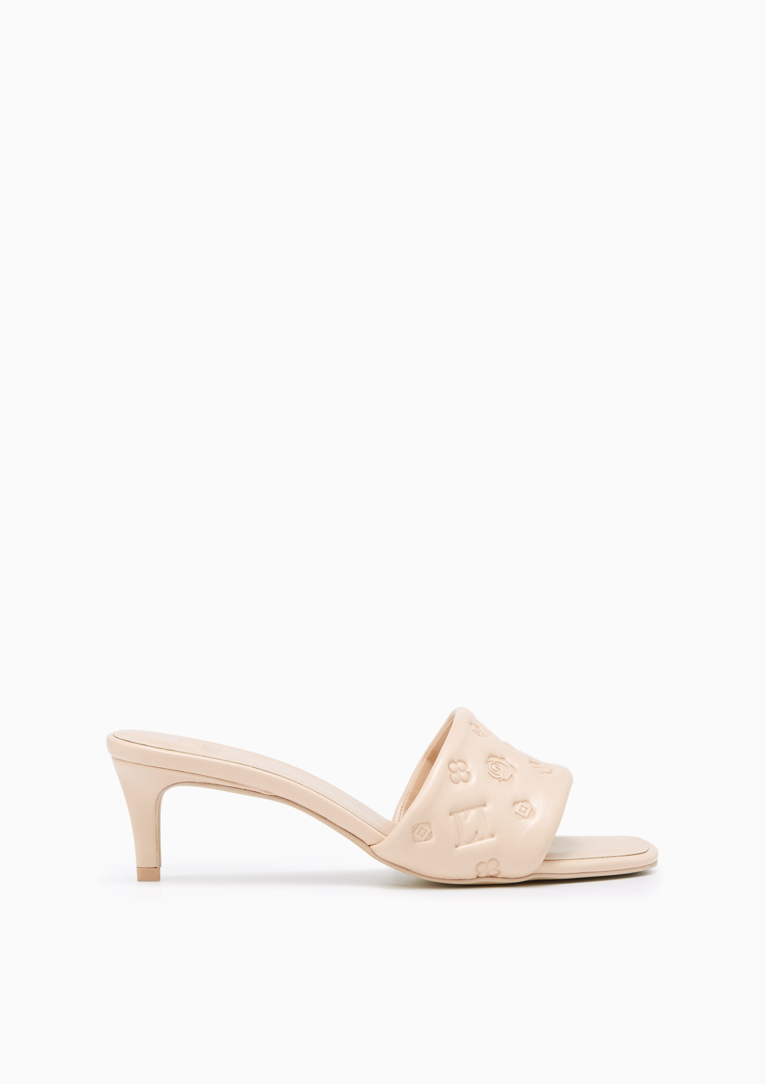 Tinny Heel Sandals Beige