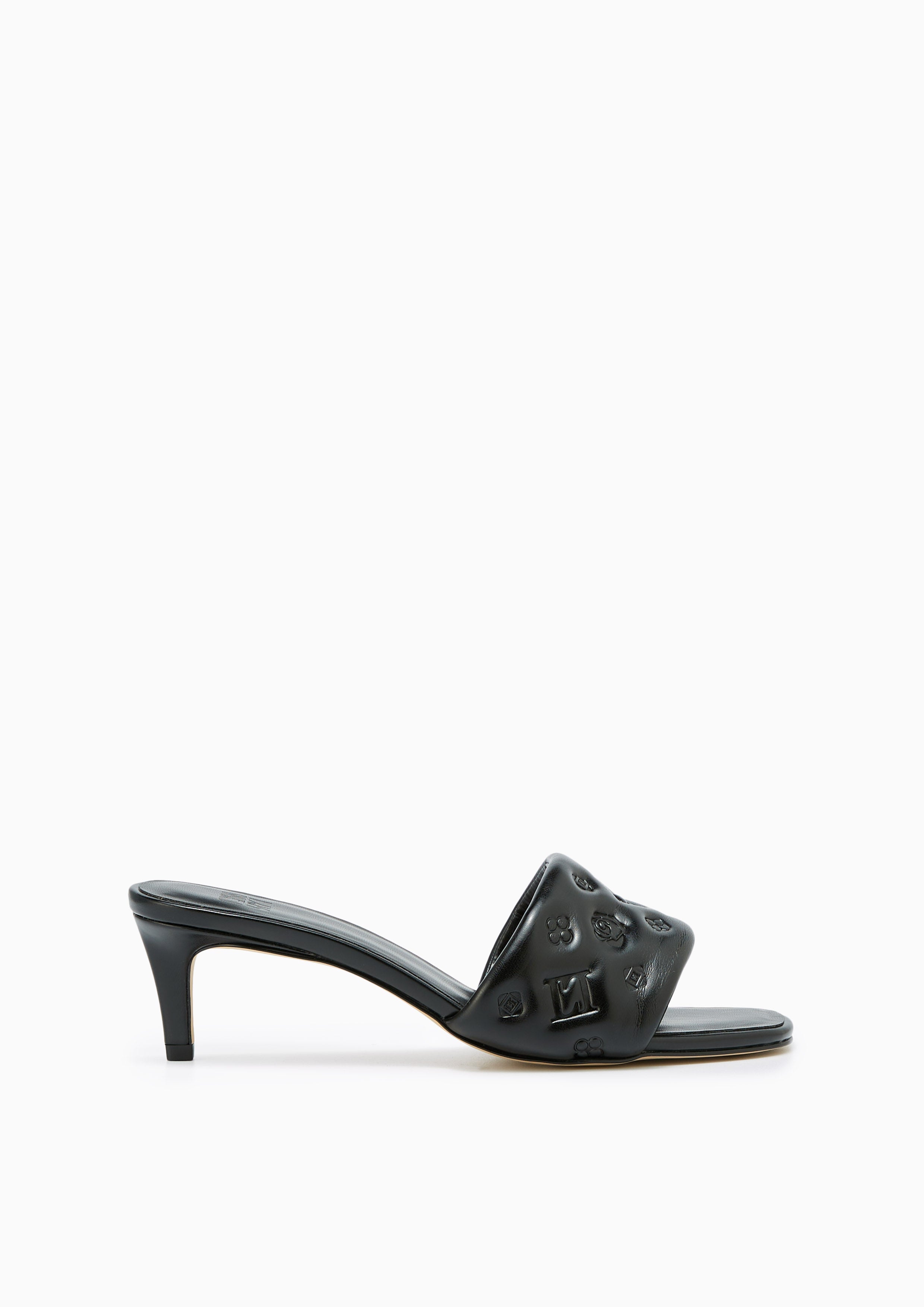 Tinny Heel Sandals Black