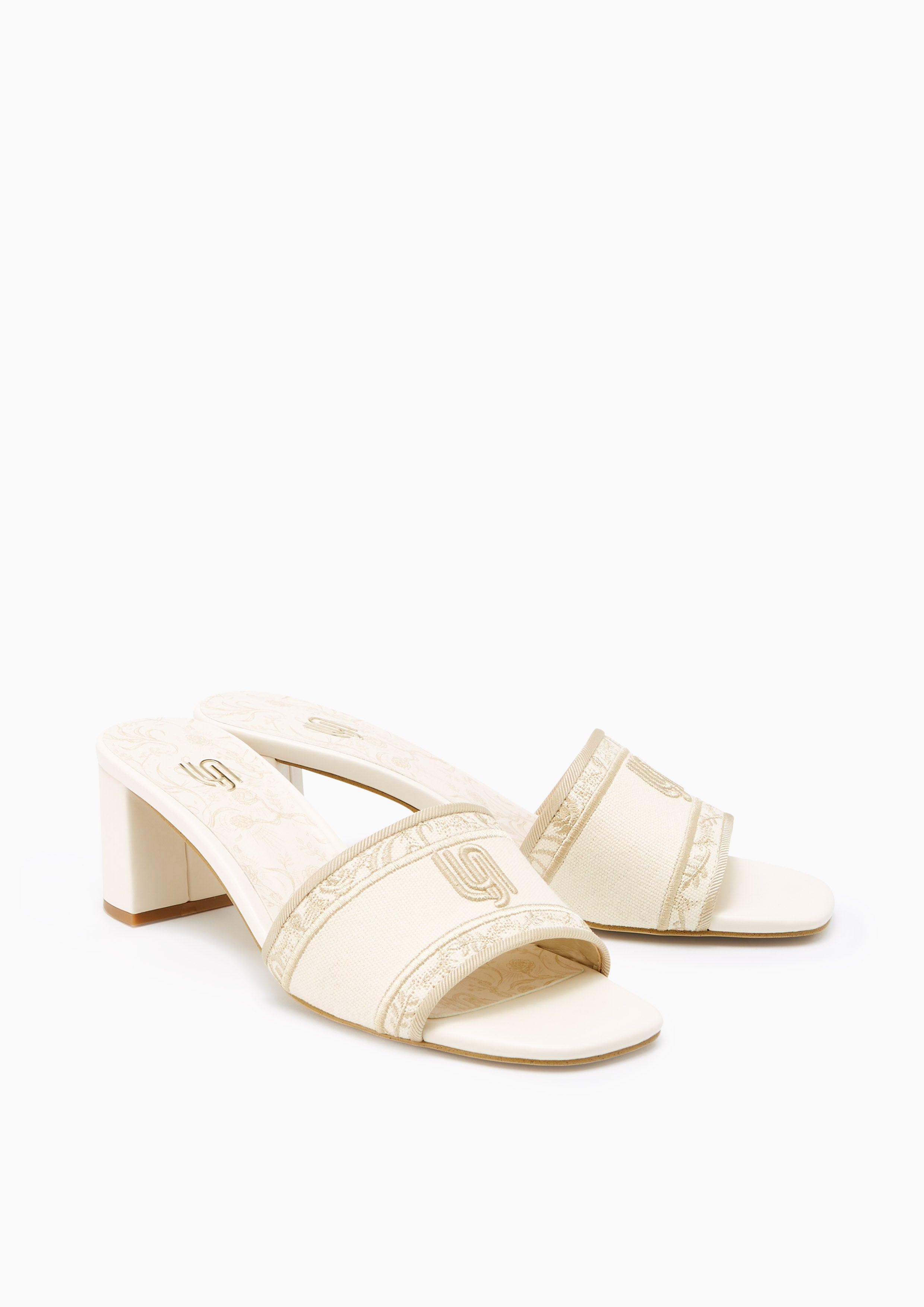 Maiden Mid Infinite Sandals Ivory