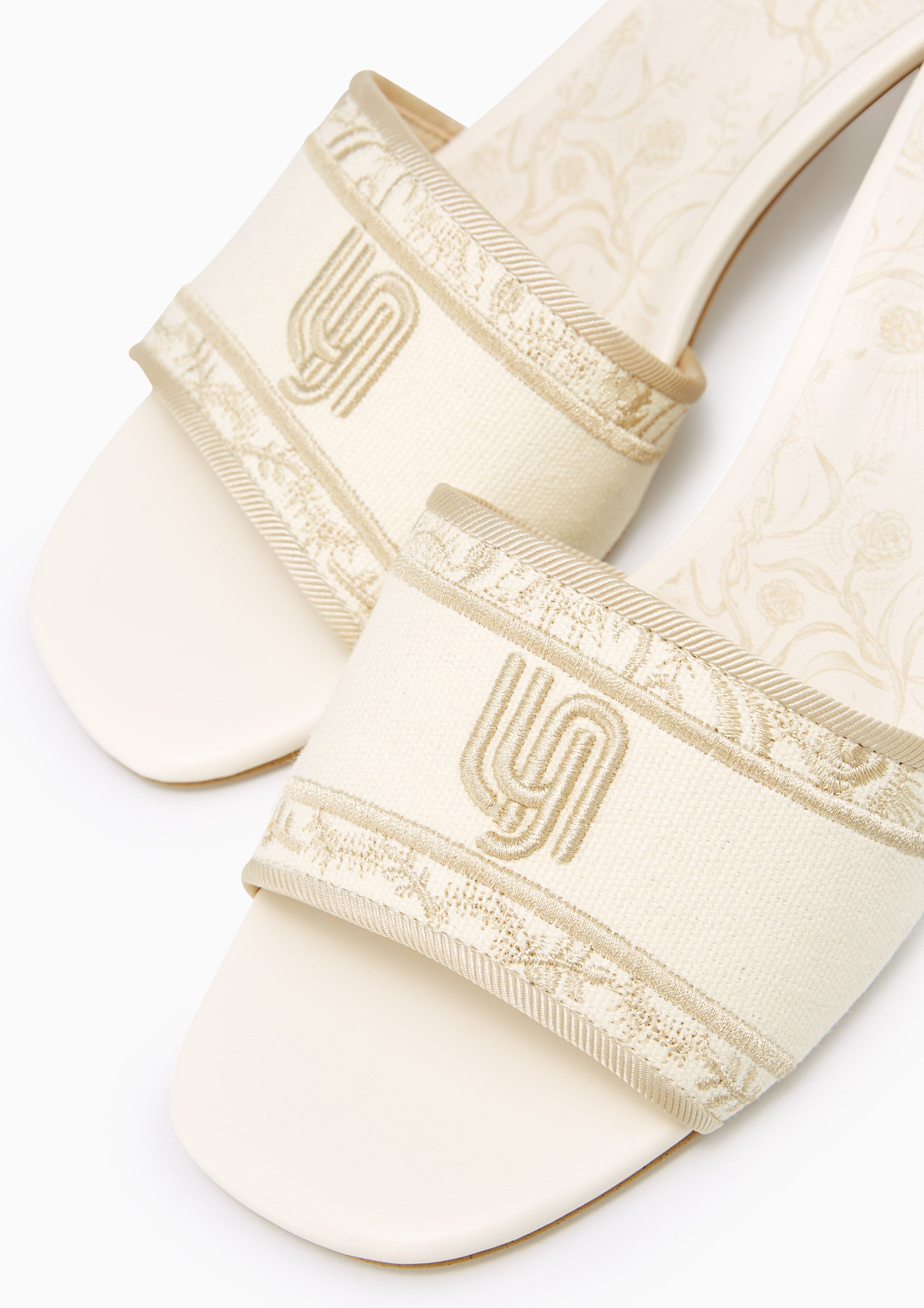 Maiden Mid Infinite Sandals Ivory