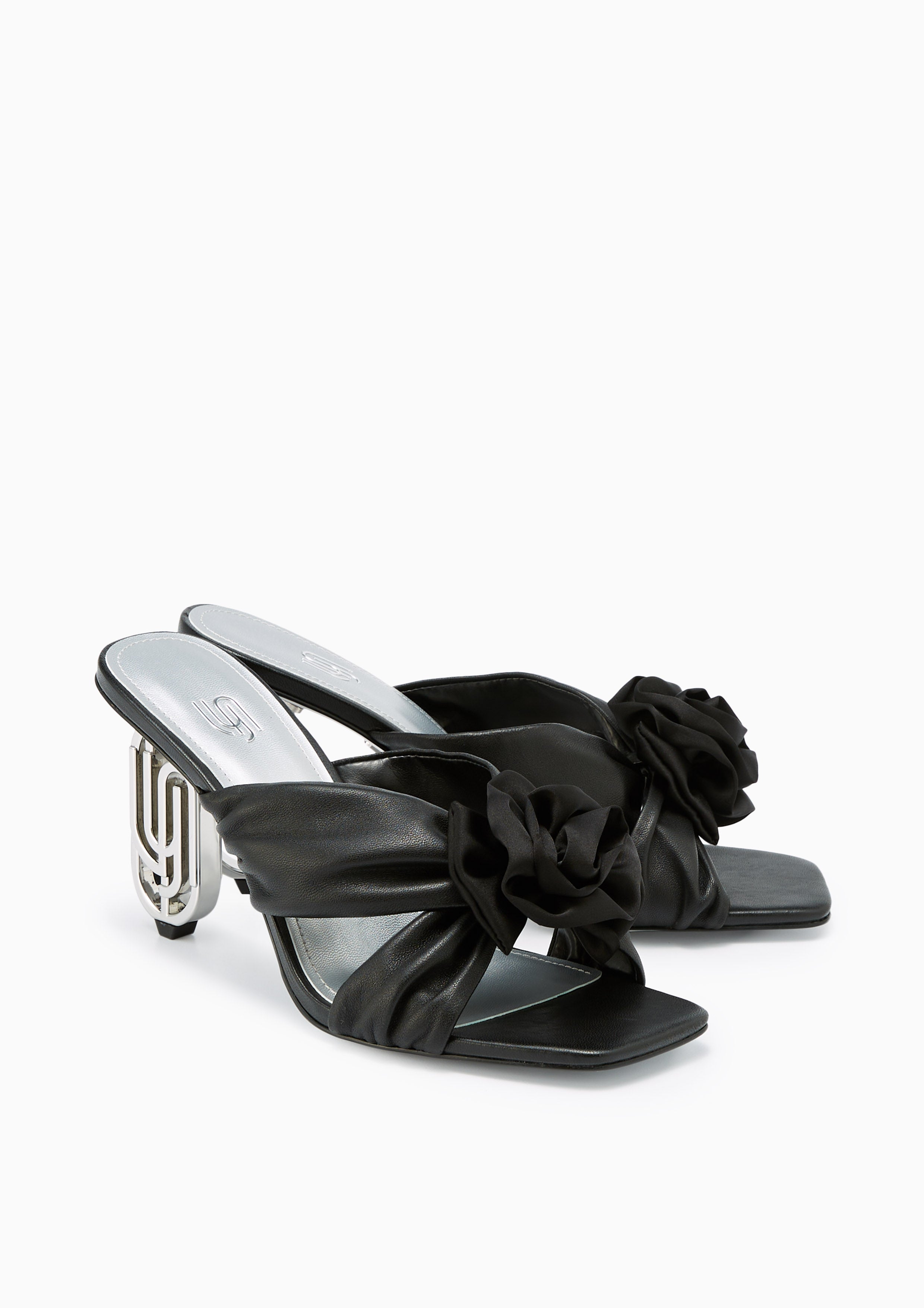 Irosy Mid Infinite Sandals Black