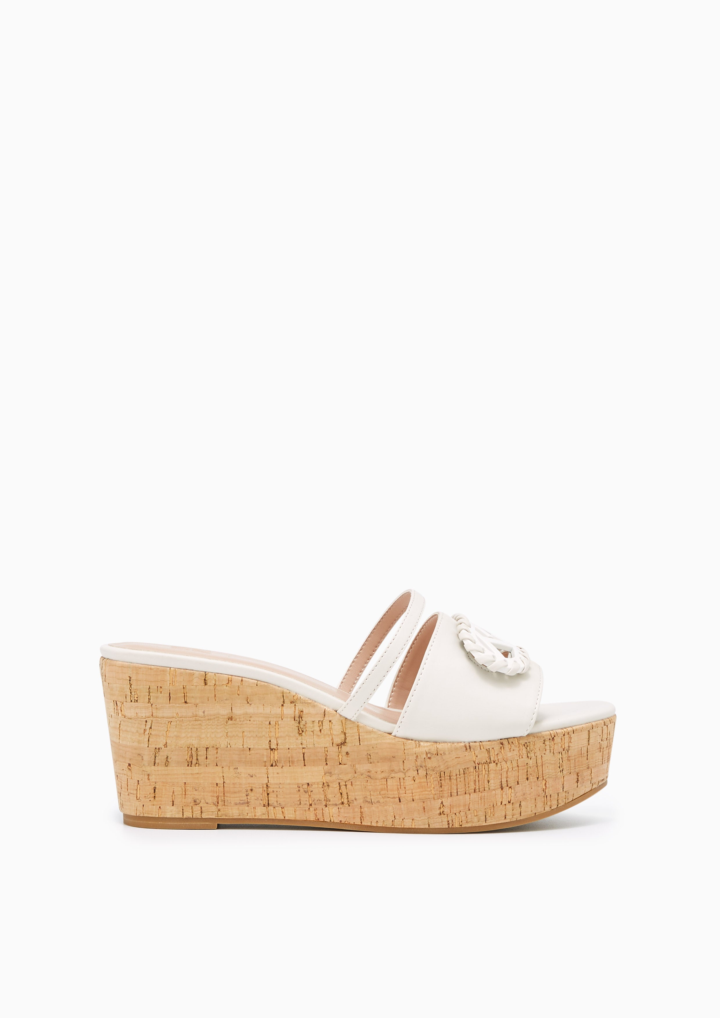 Lili Wedge Sandals Ivory