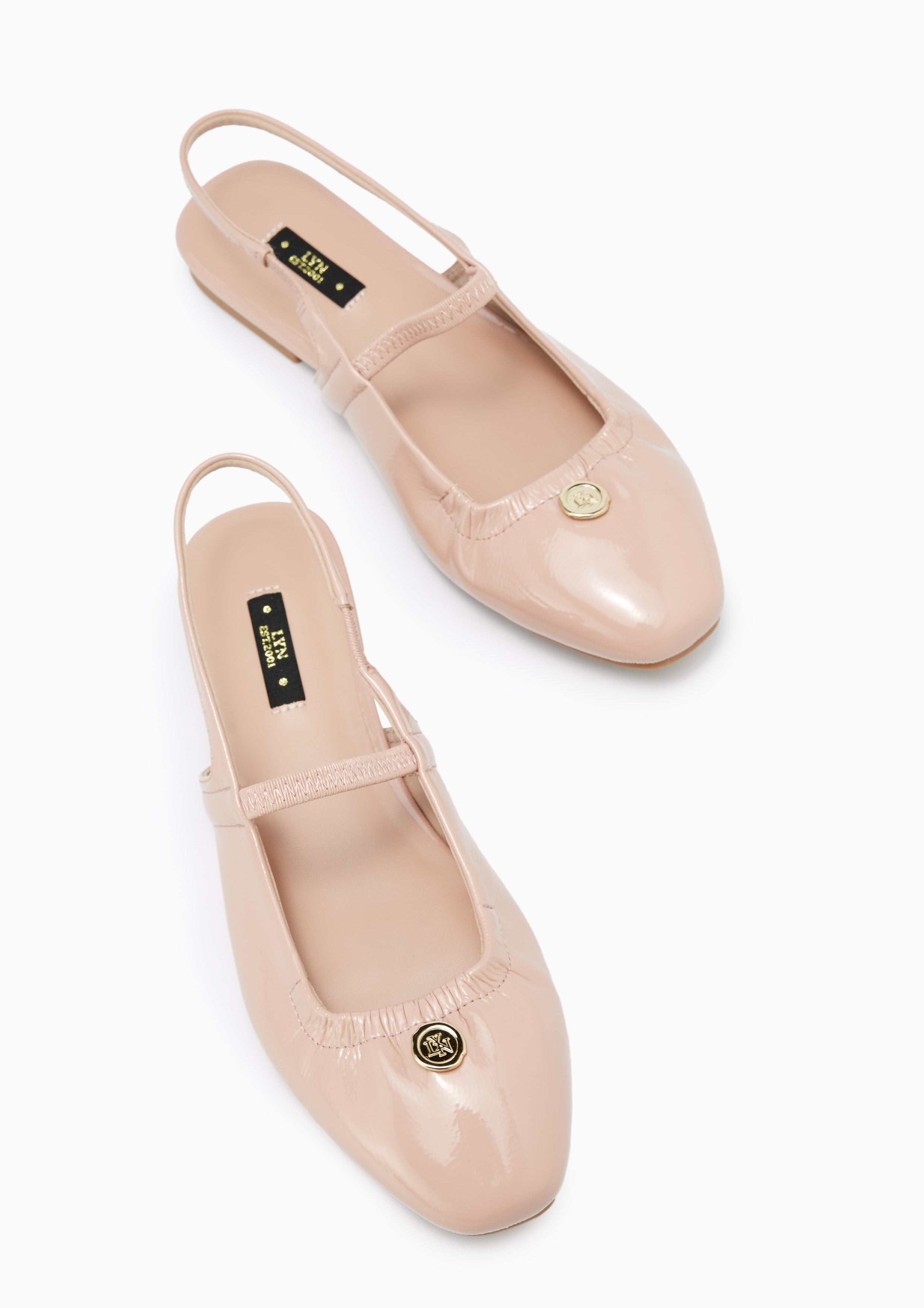 Norm Flat Slingbacks Pink