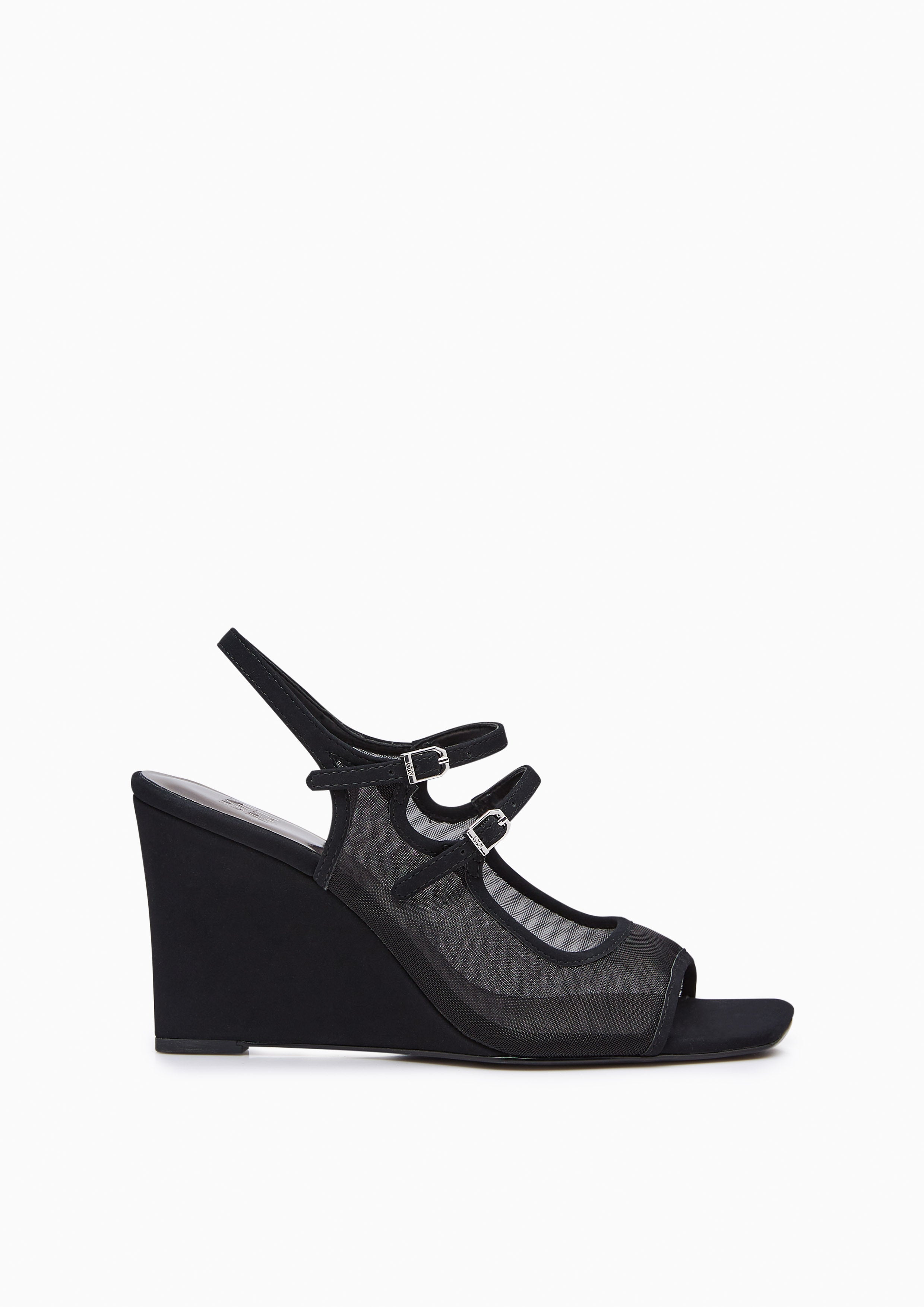 Caesi Mesh Wedges Black