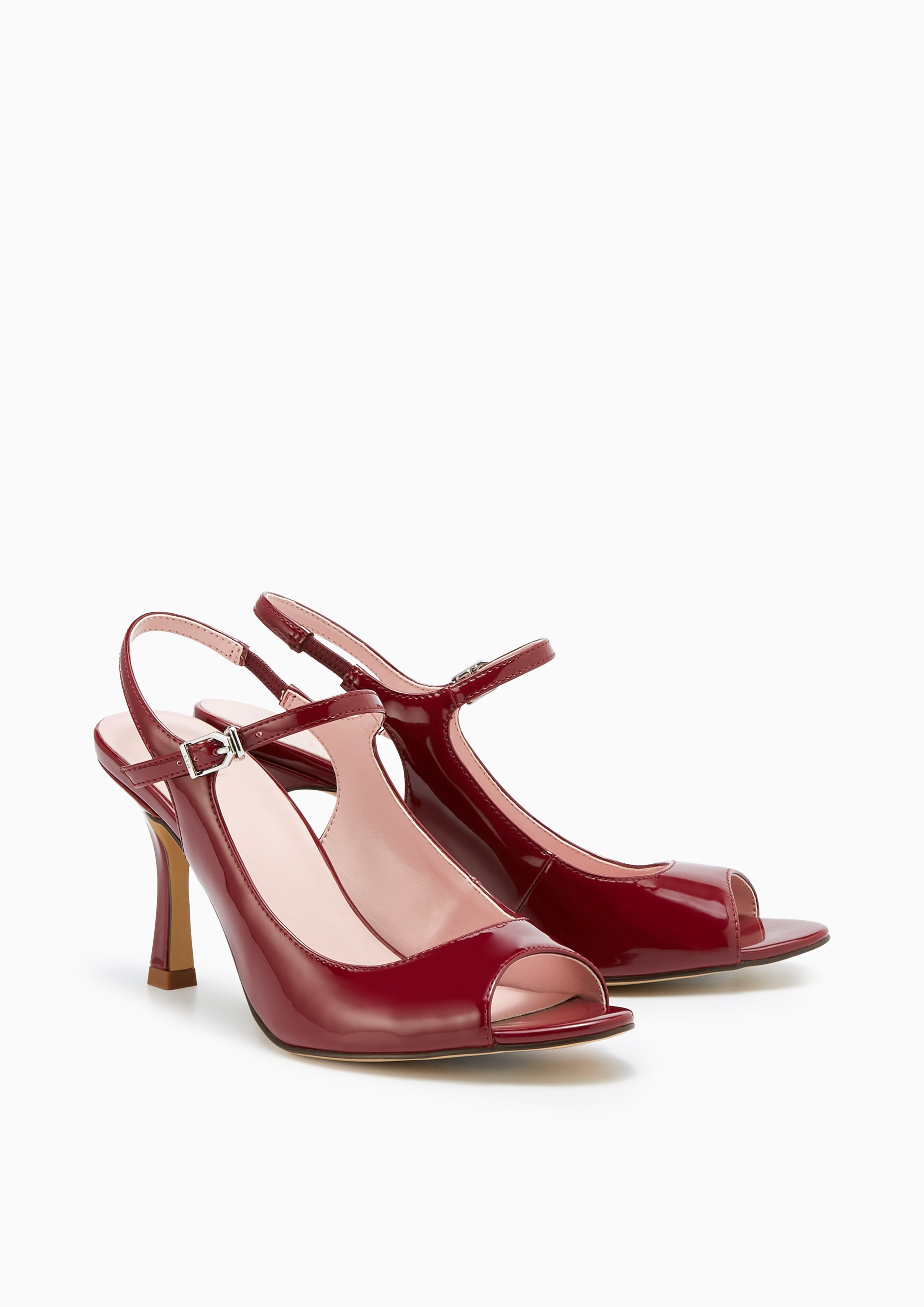 Abbot Heels Dark Red