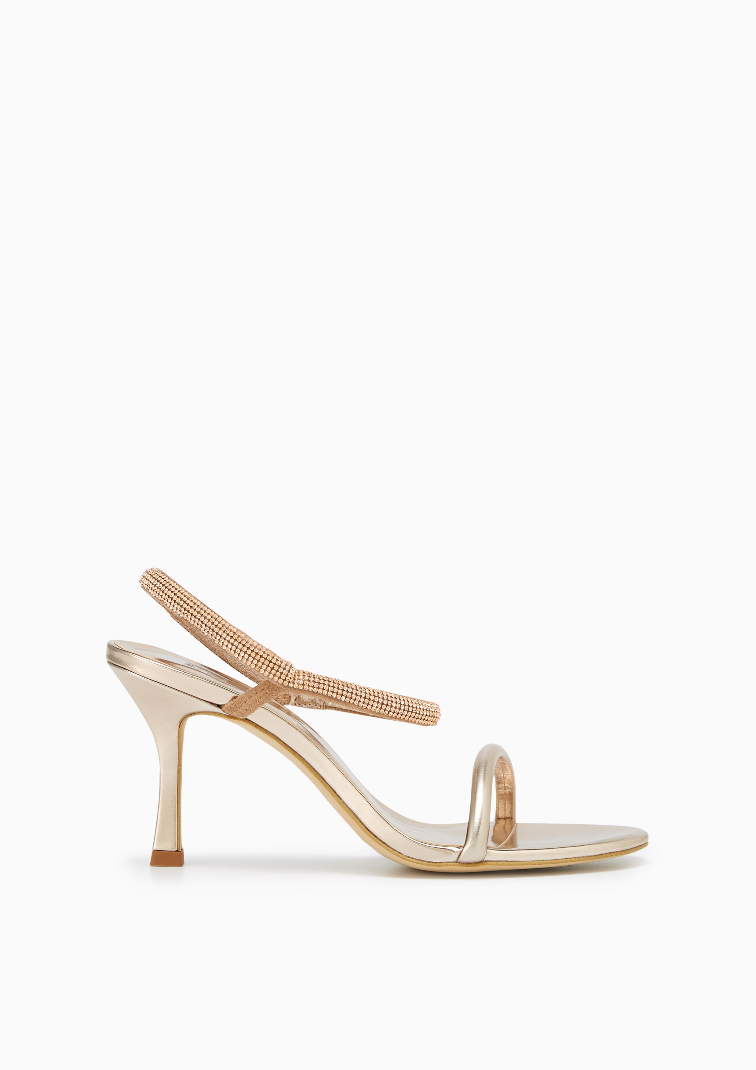 Bree Heel Slingbacks Rose Gold