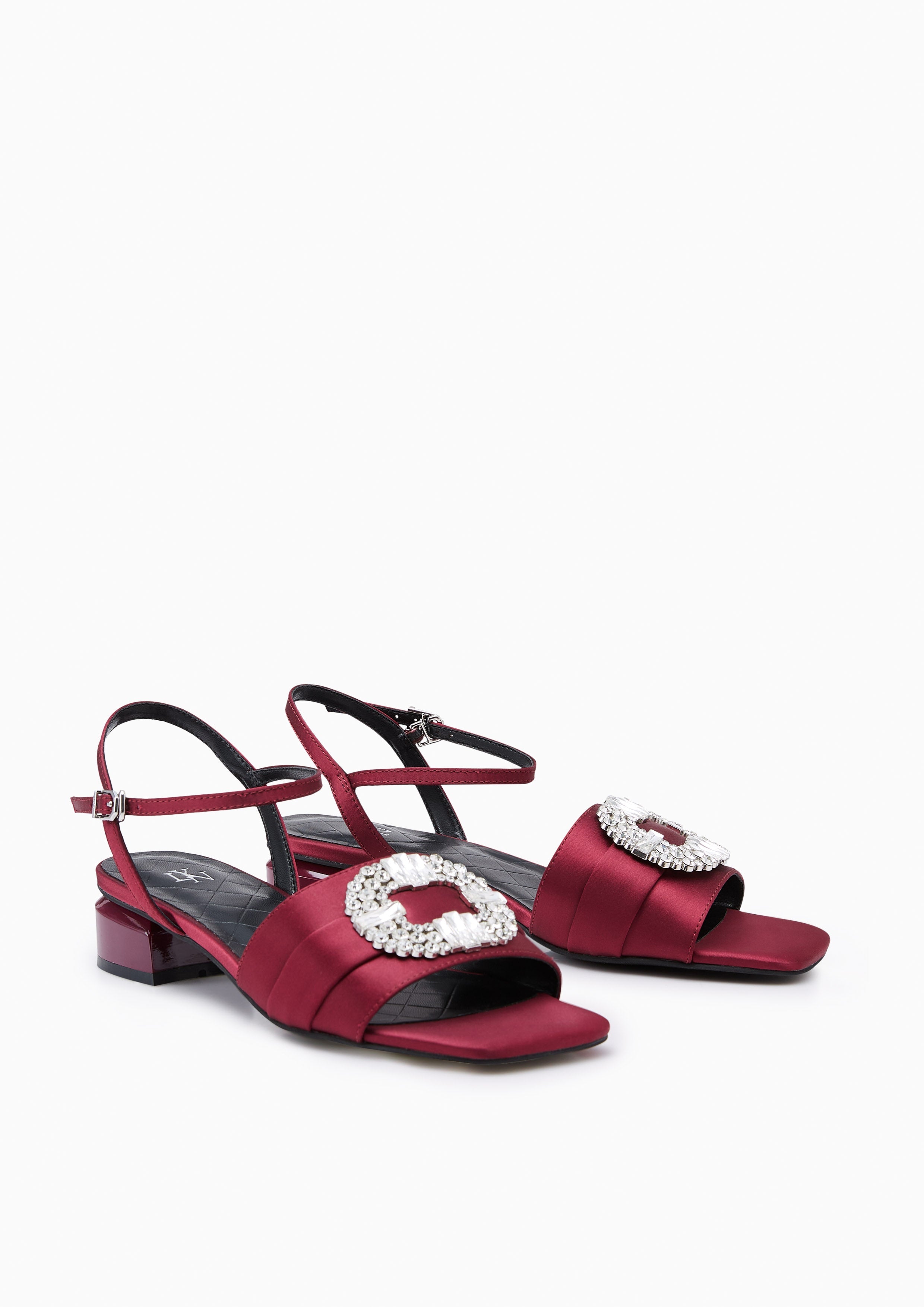 Prim Slingback Dark Red