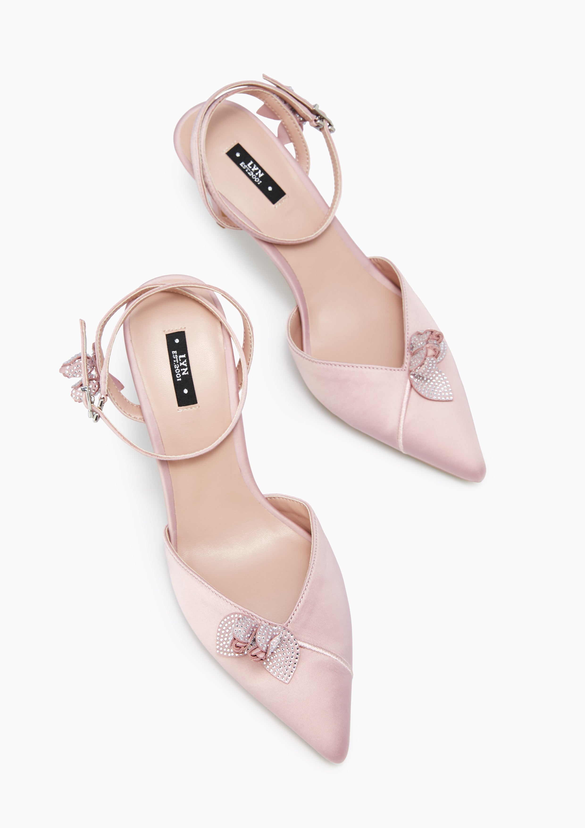 Party Rose Pumps Nude