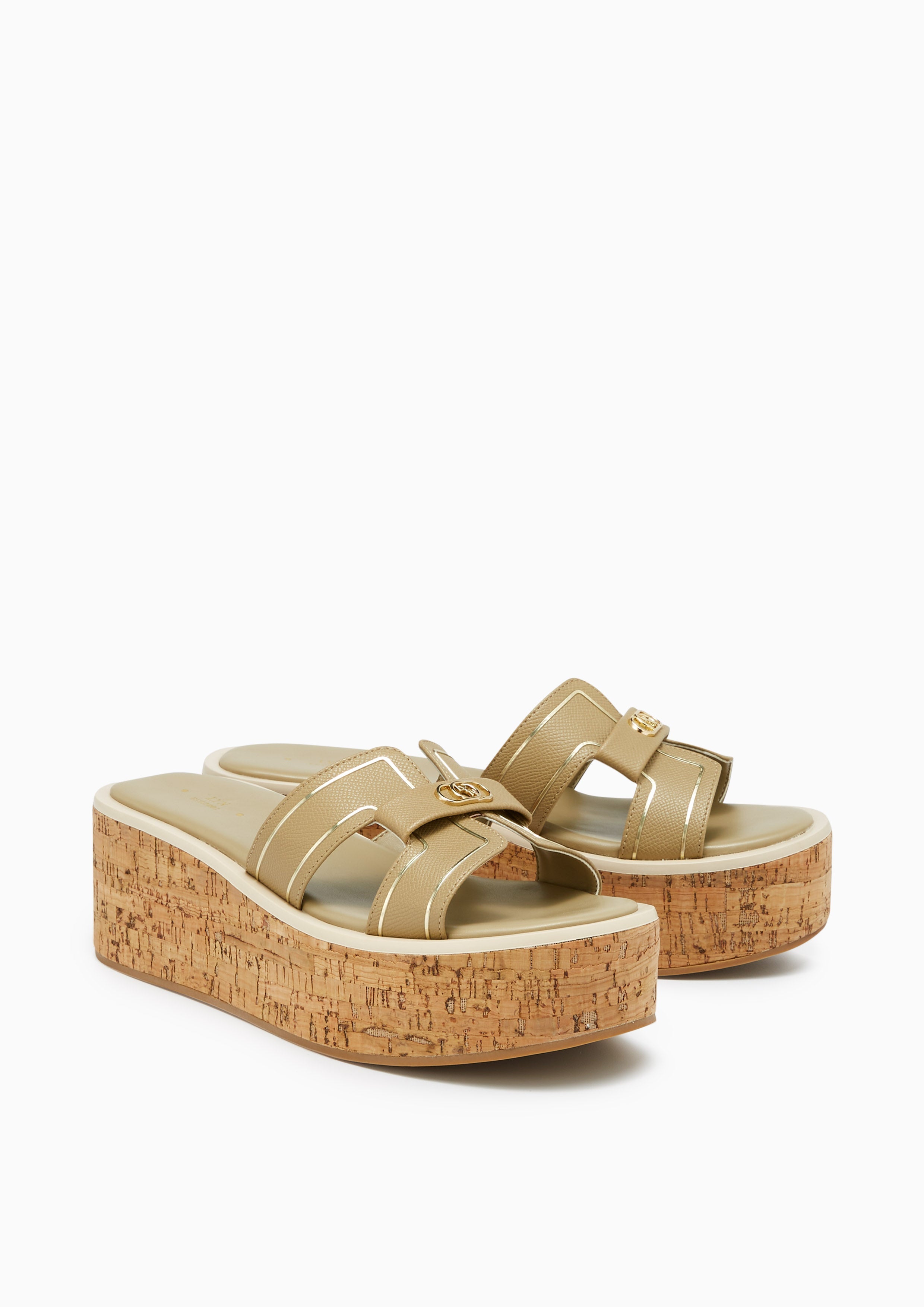 Hey Flatform Sandals Green