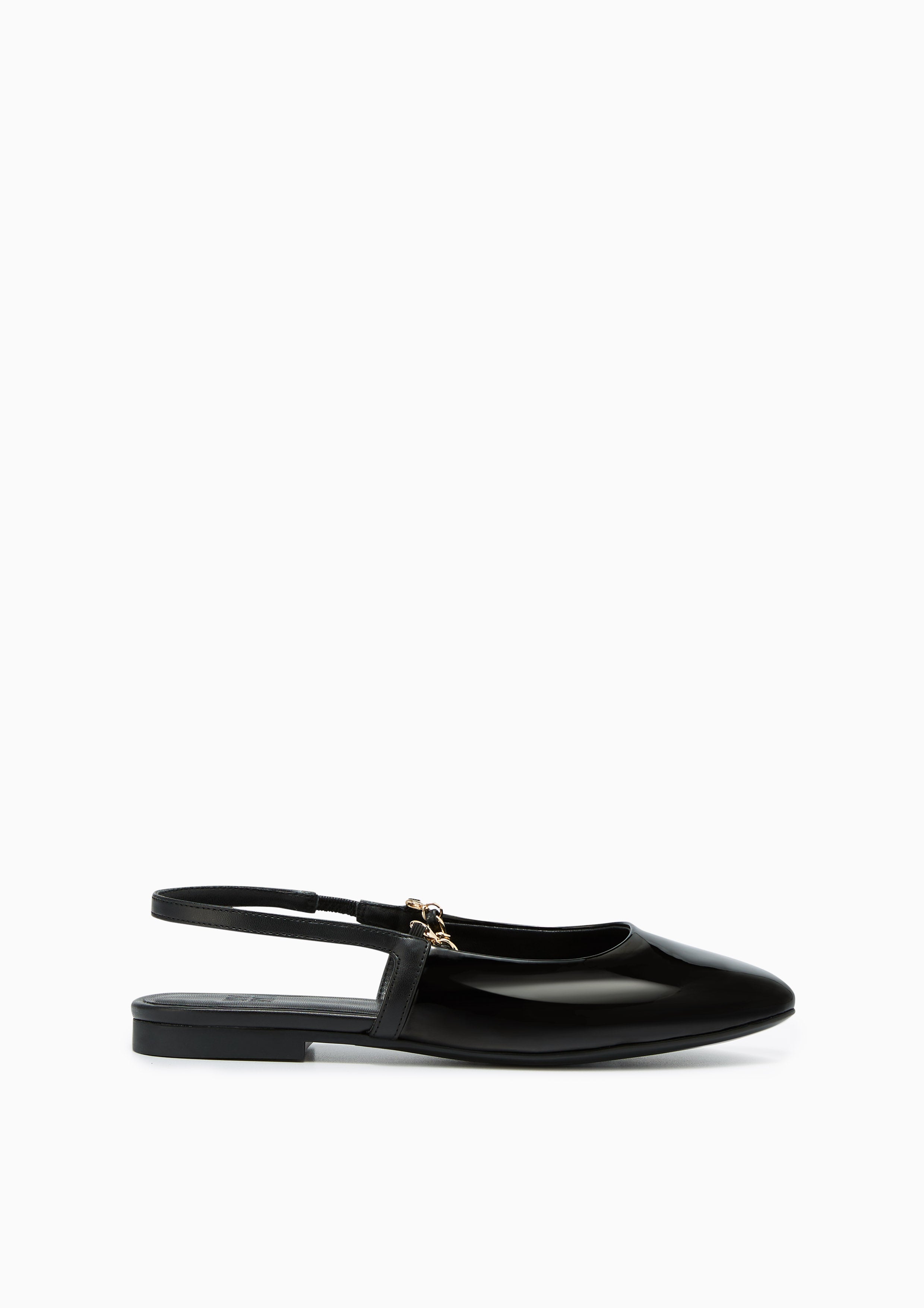 Ice Slingback Black