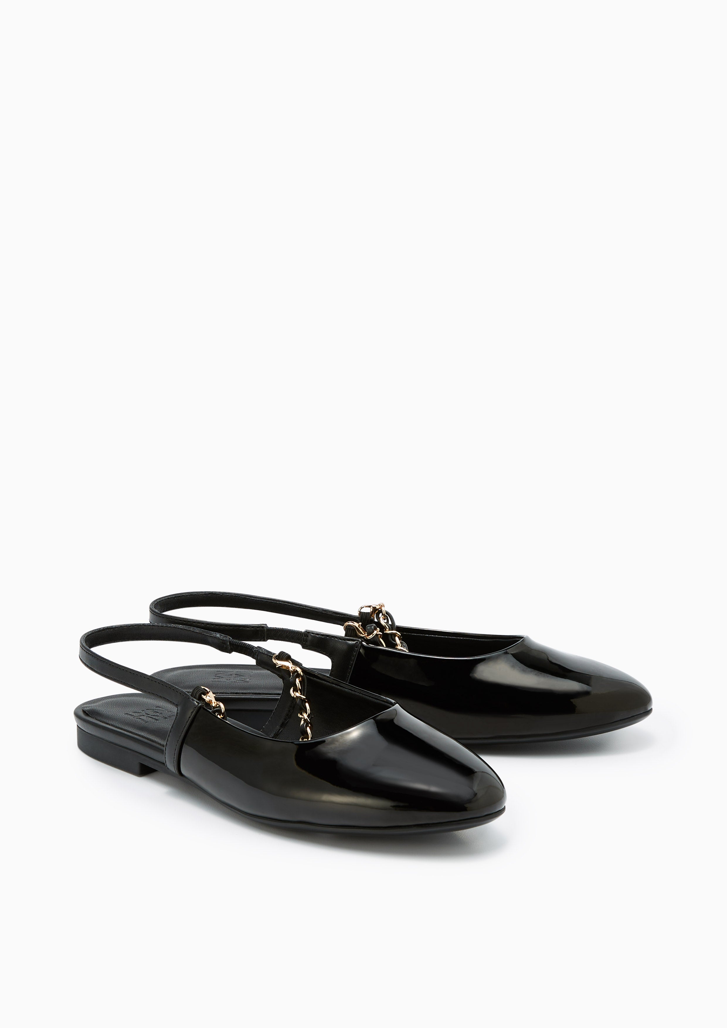 Ice Slingback Black