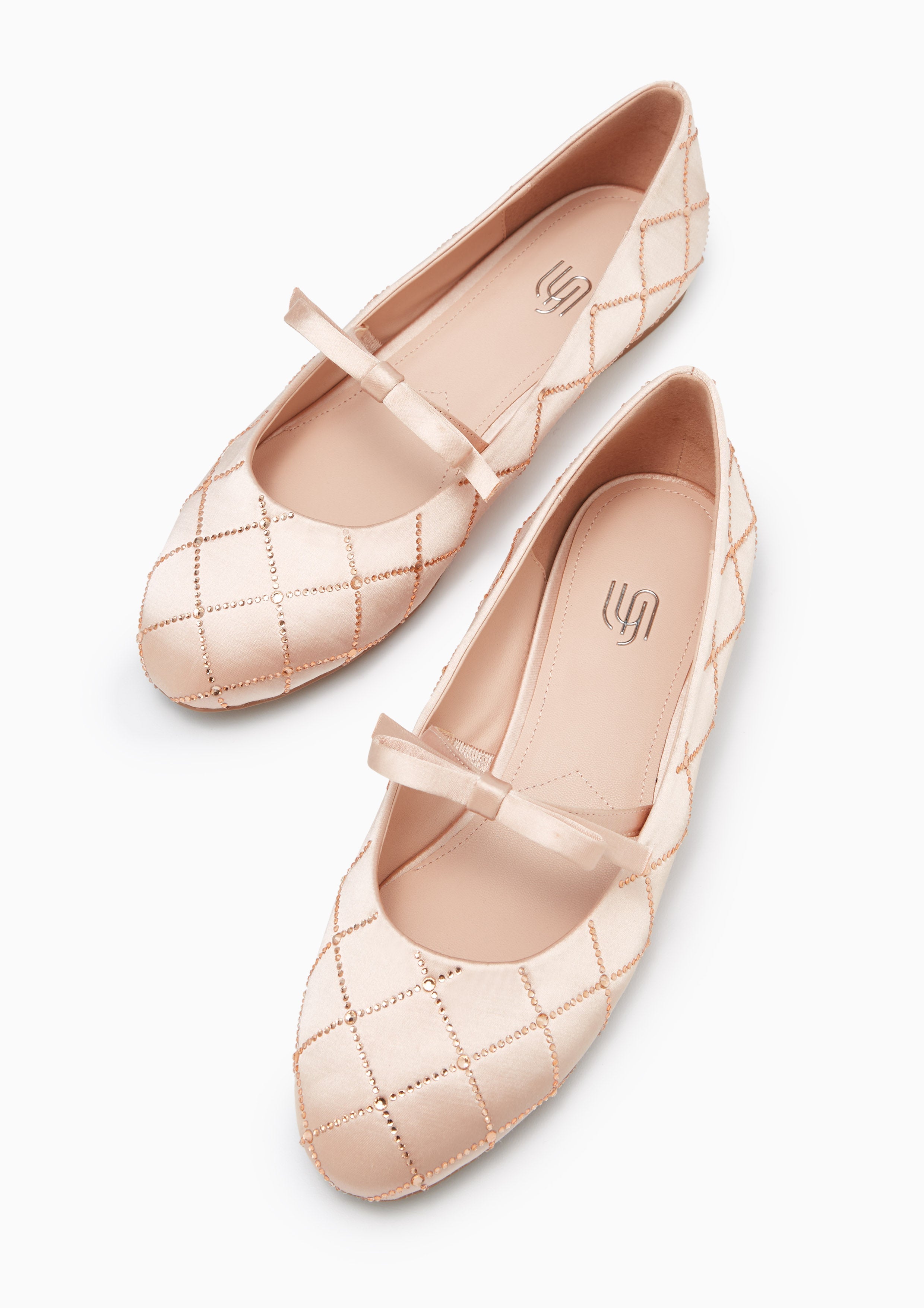 Komi Ballet Infinite Flat Ballerinas Light Pink