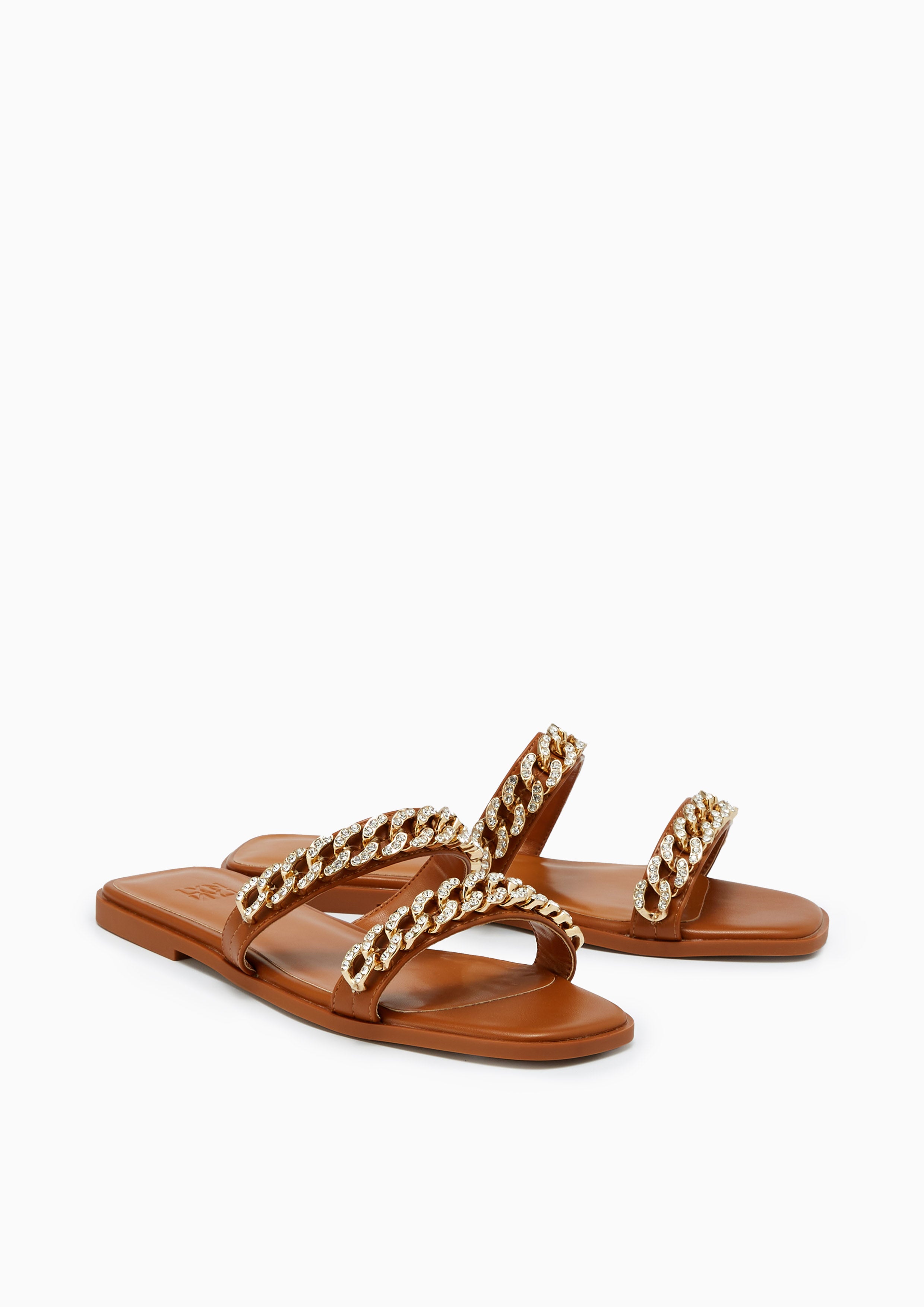 Huly Sandals Brown