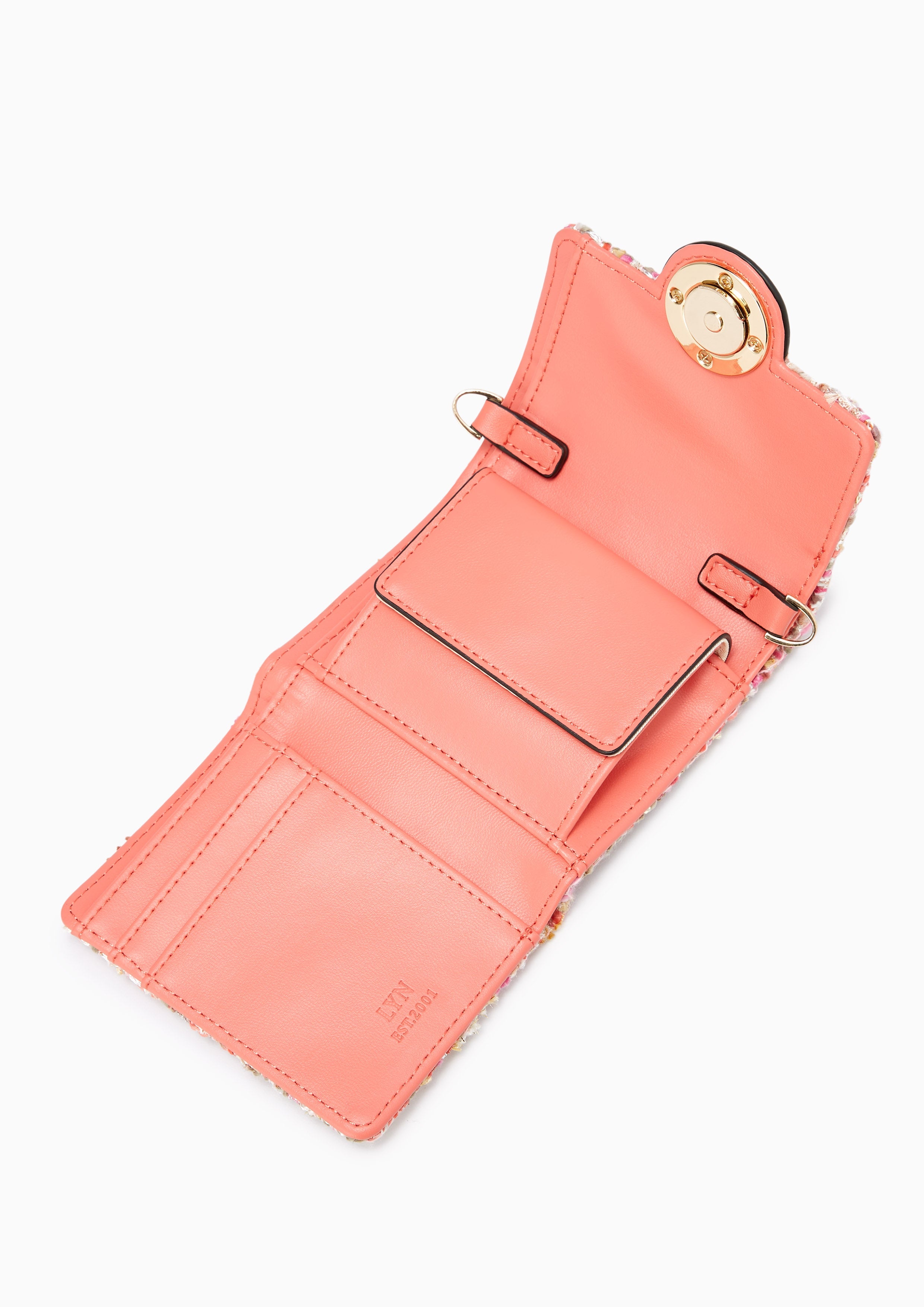 Semona Short Wallet On Chain  Pink