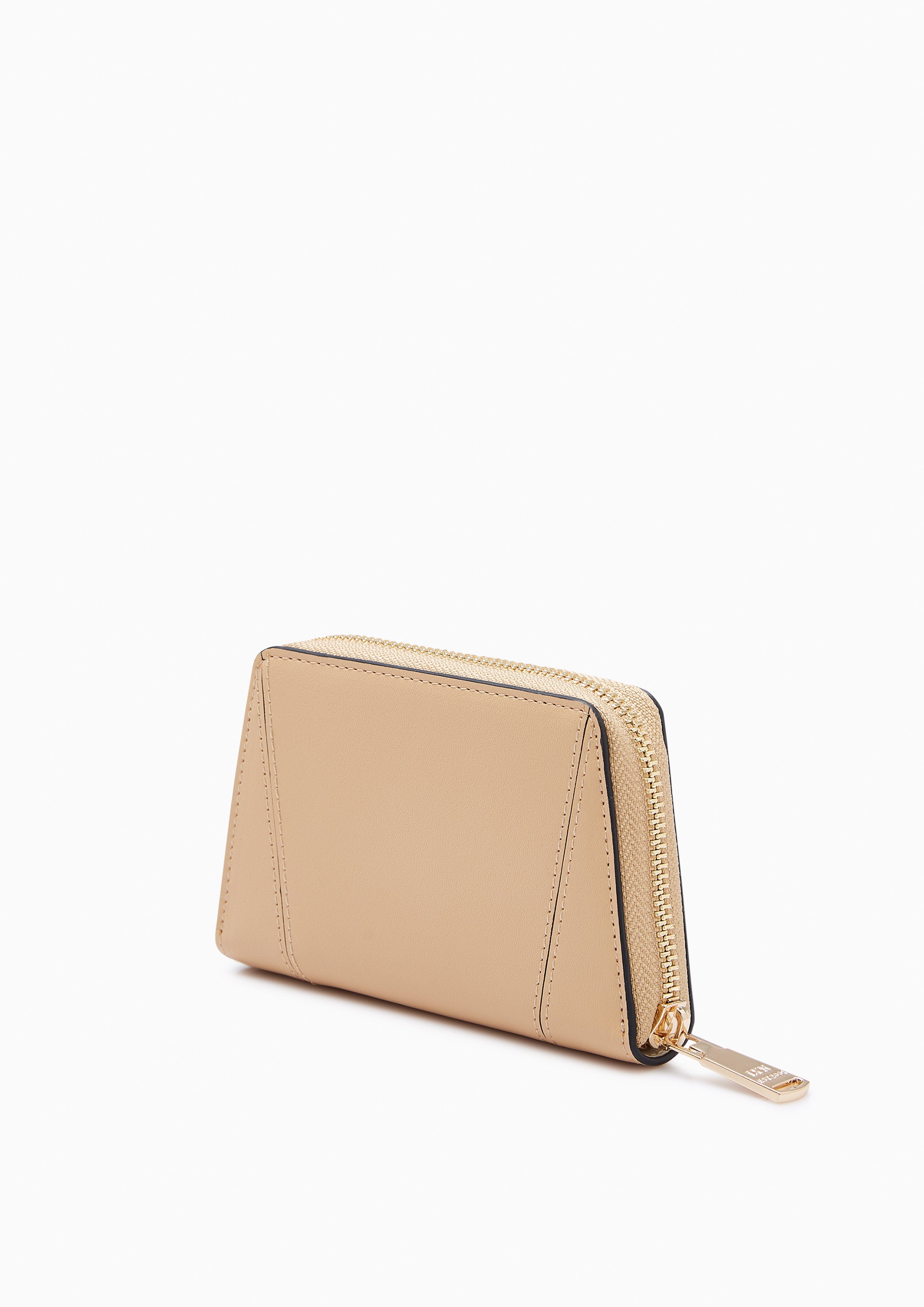 Sista Short Wallet Beige