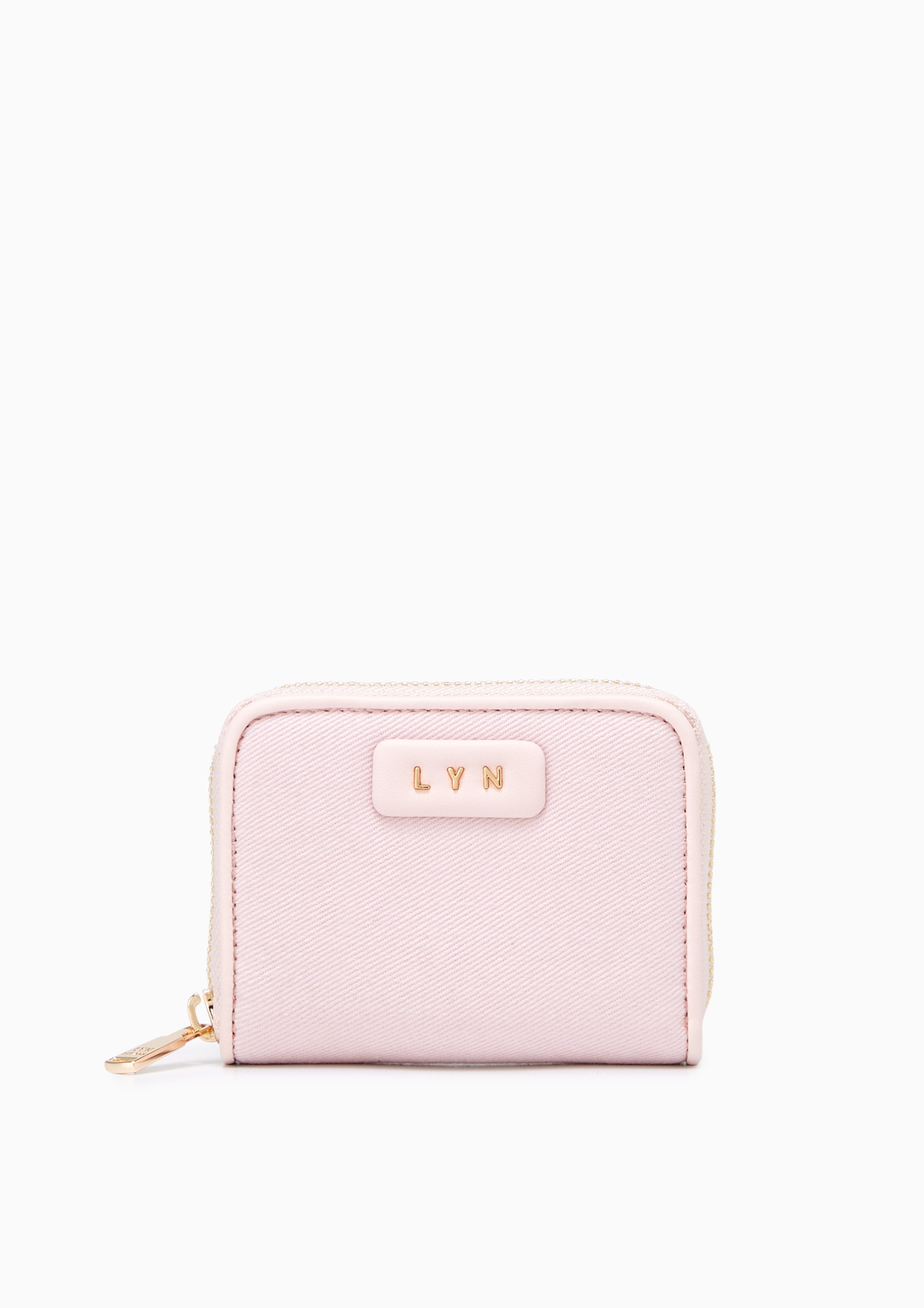 Lora Zip Short Wallet Light Pink