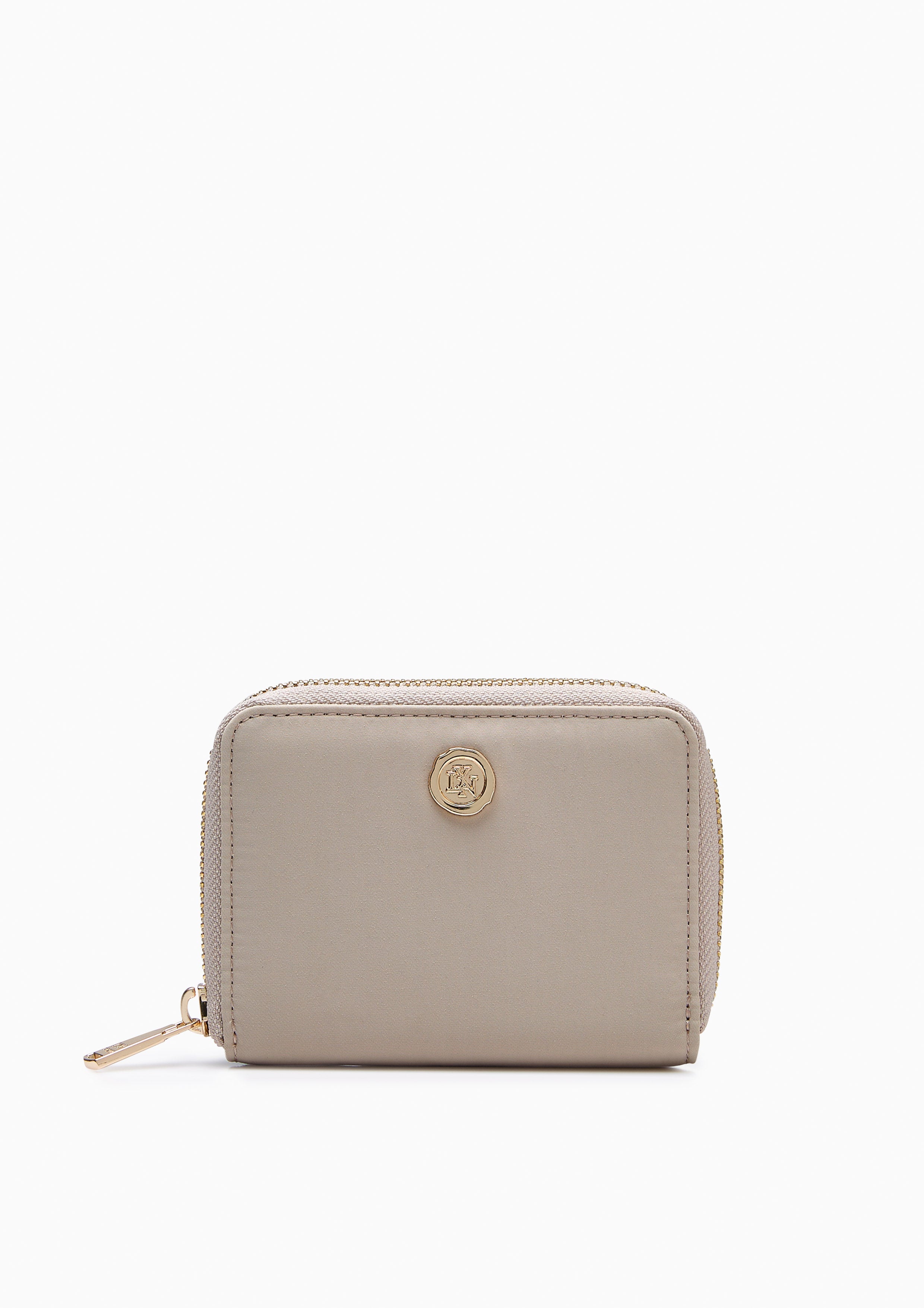 Bimmy Short Wallet Beige