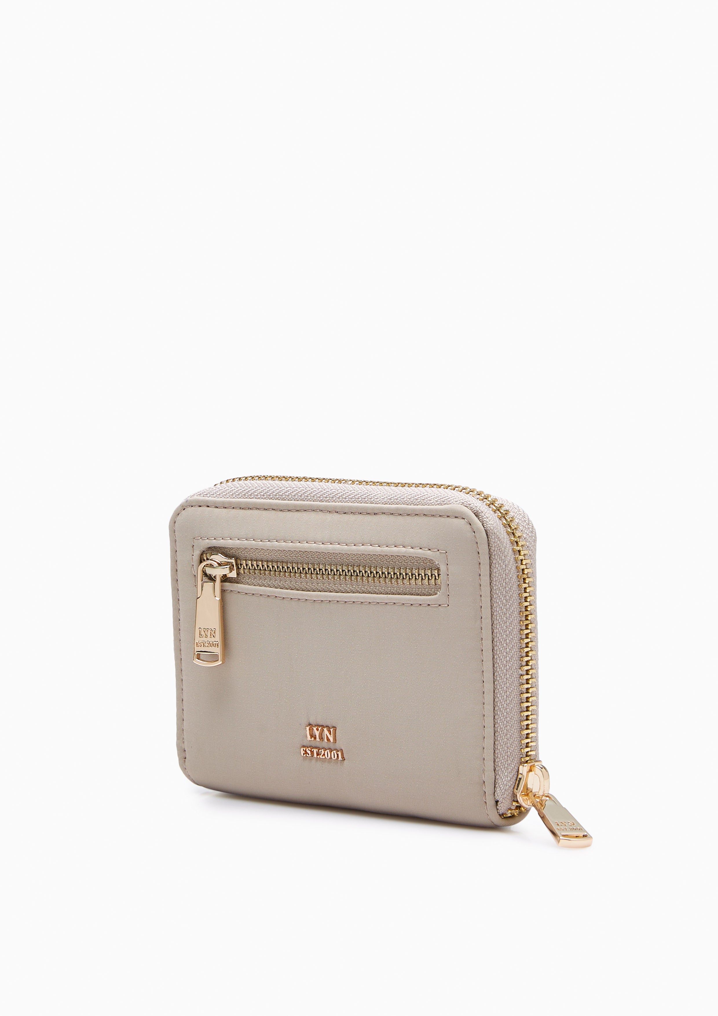 Bimmy Short Wallet Beige