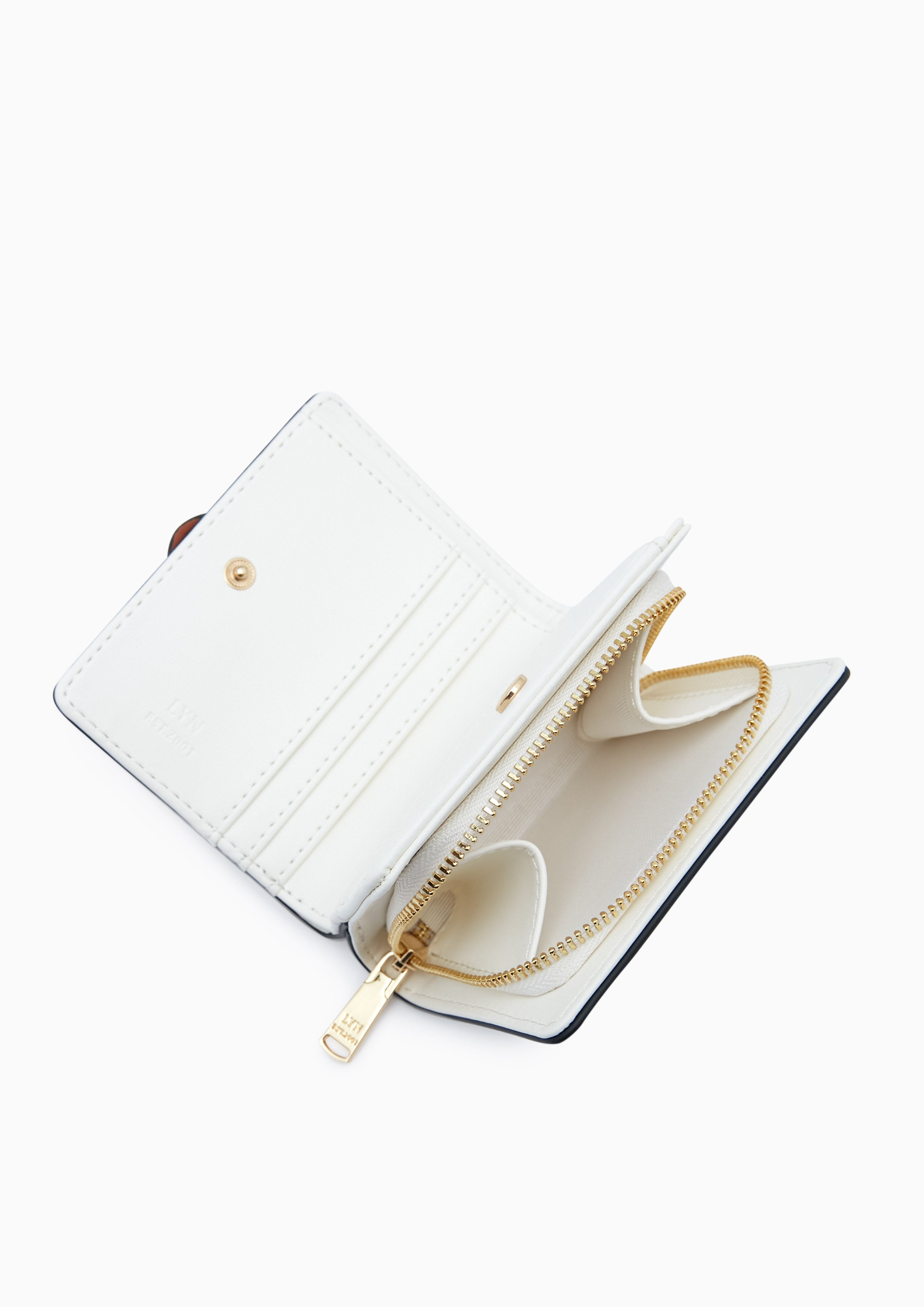 Vivienne Short Wallet White