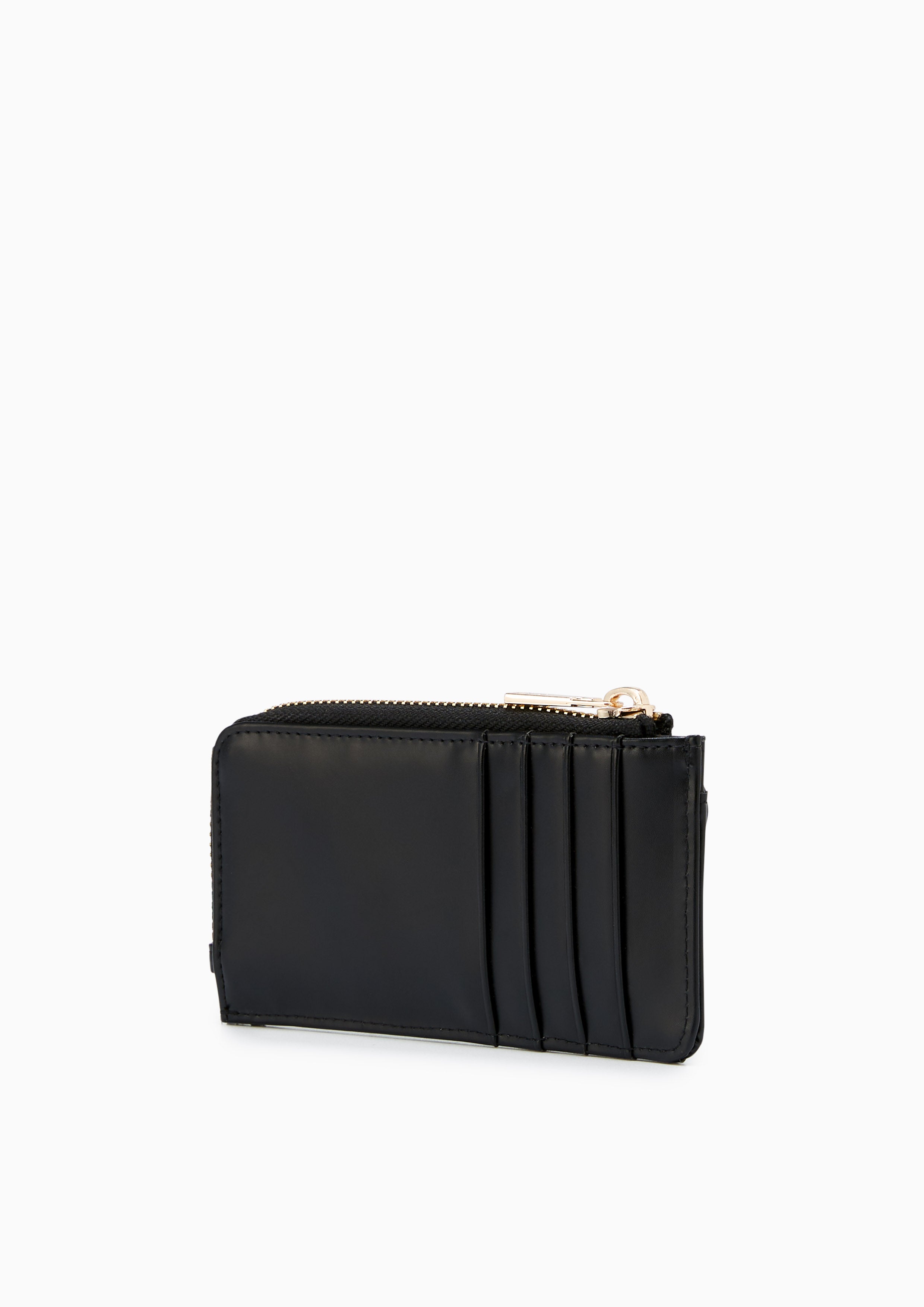 Muda Card Holder Short Wallet Black