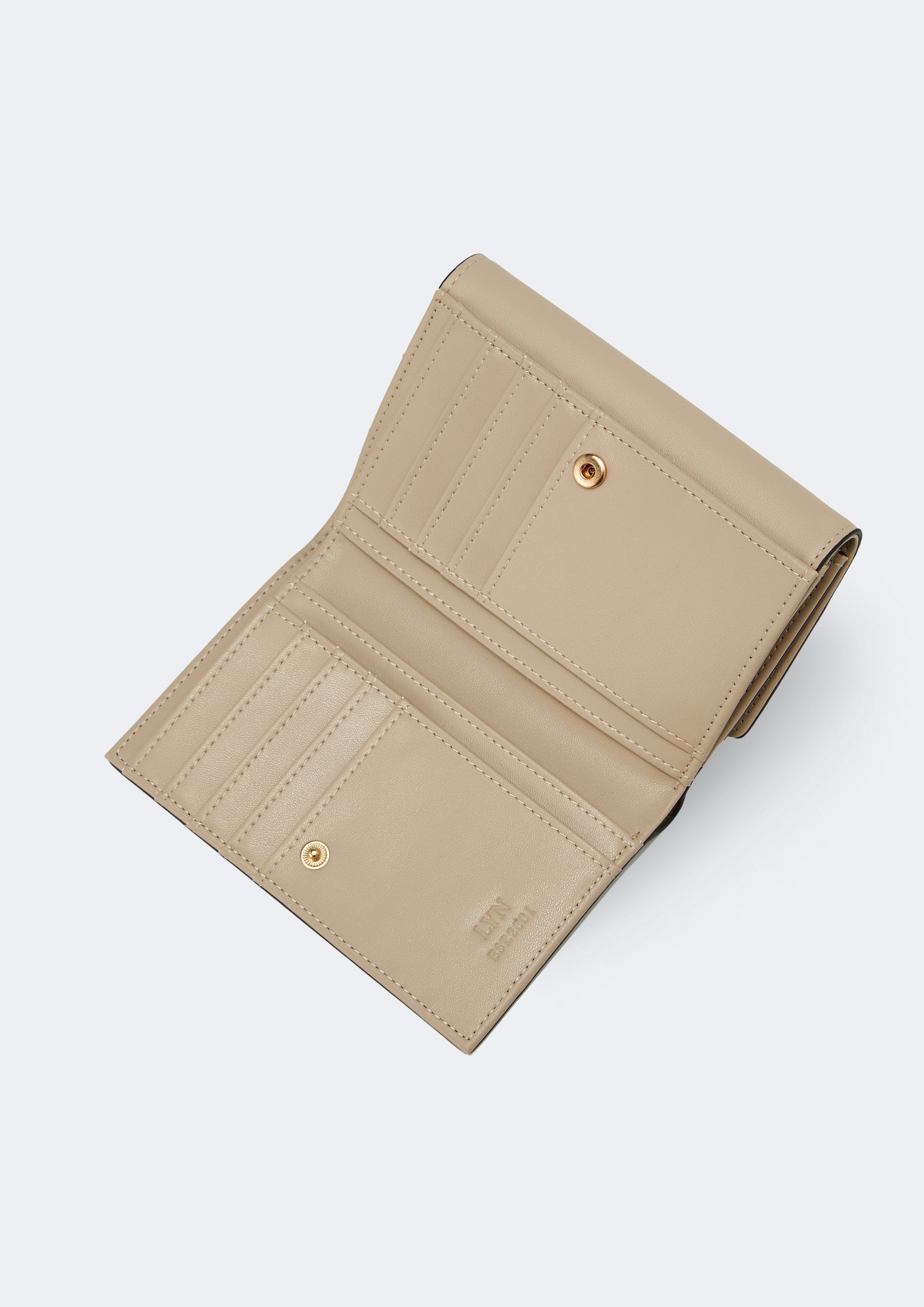 Betty Semi Short Wallet Beige