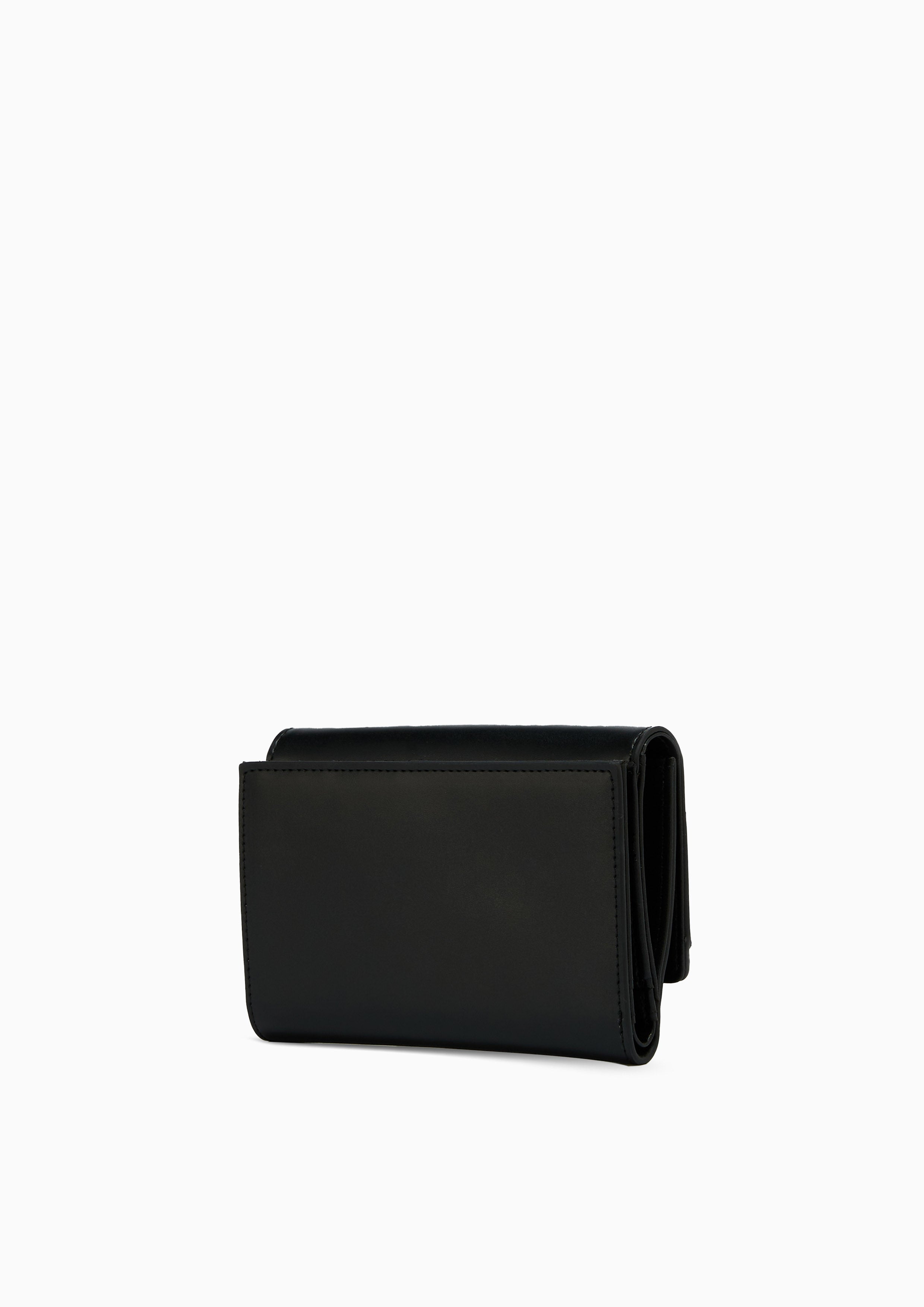 Betty Semi Short Wallet Black