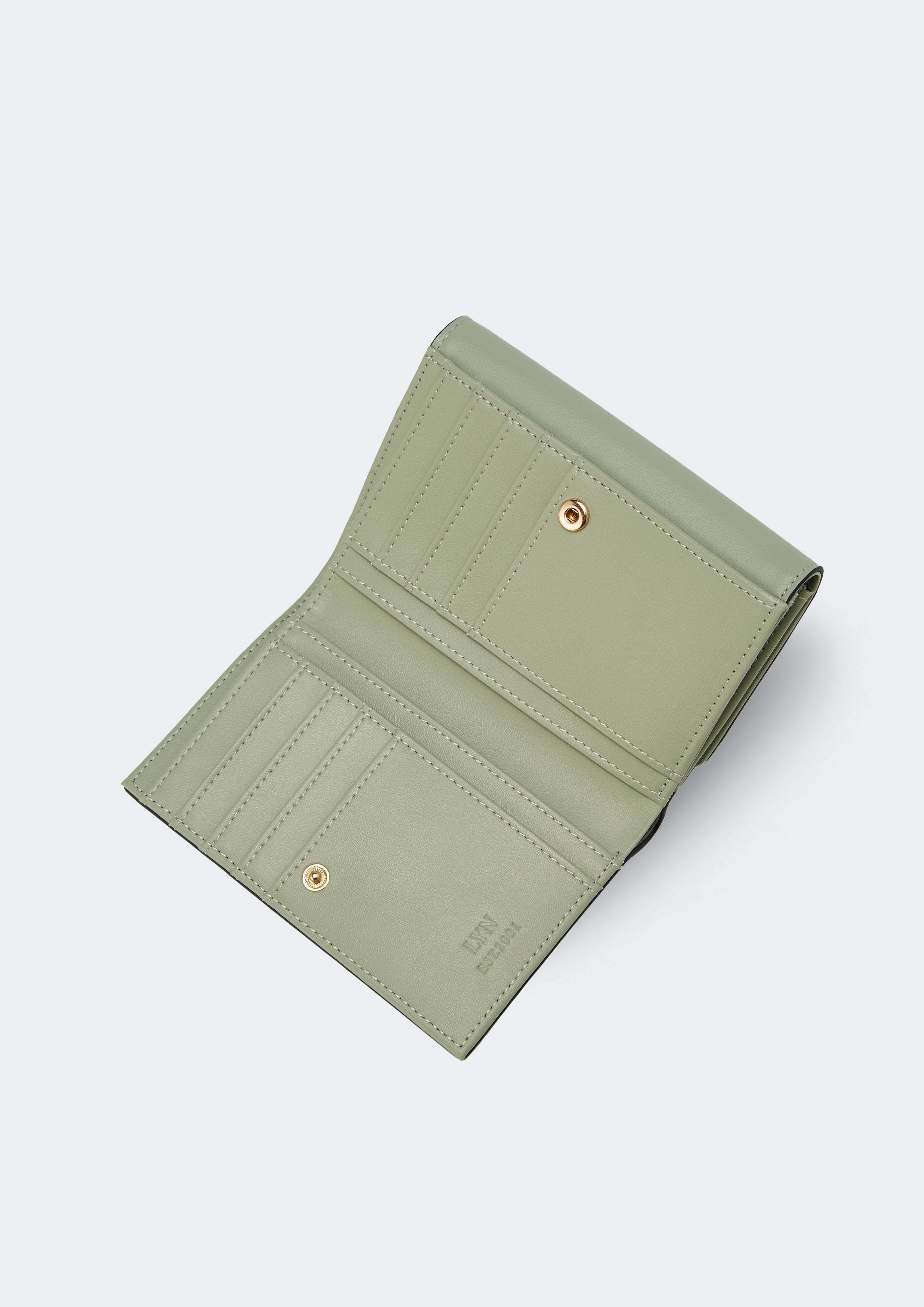 Betty Semi Short Wallet Green