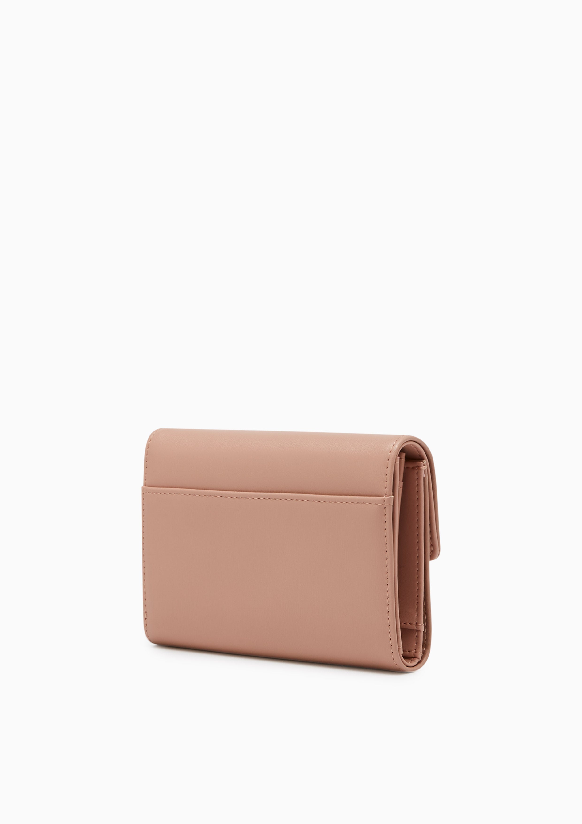 Trangle Short Wallet Pink