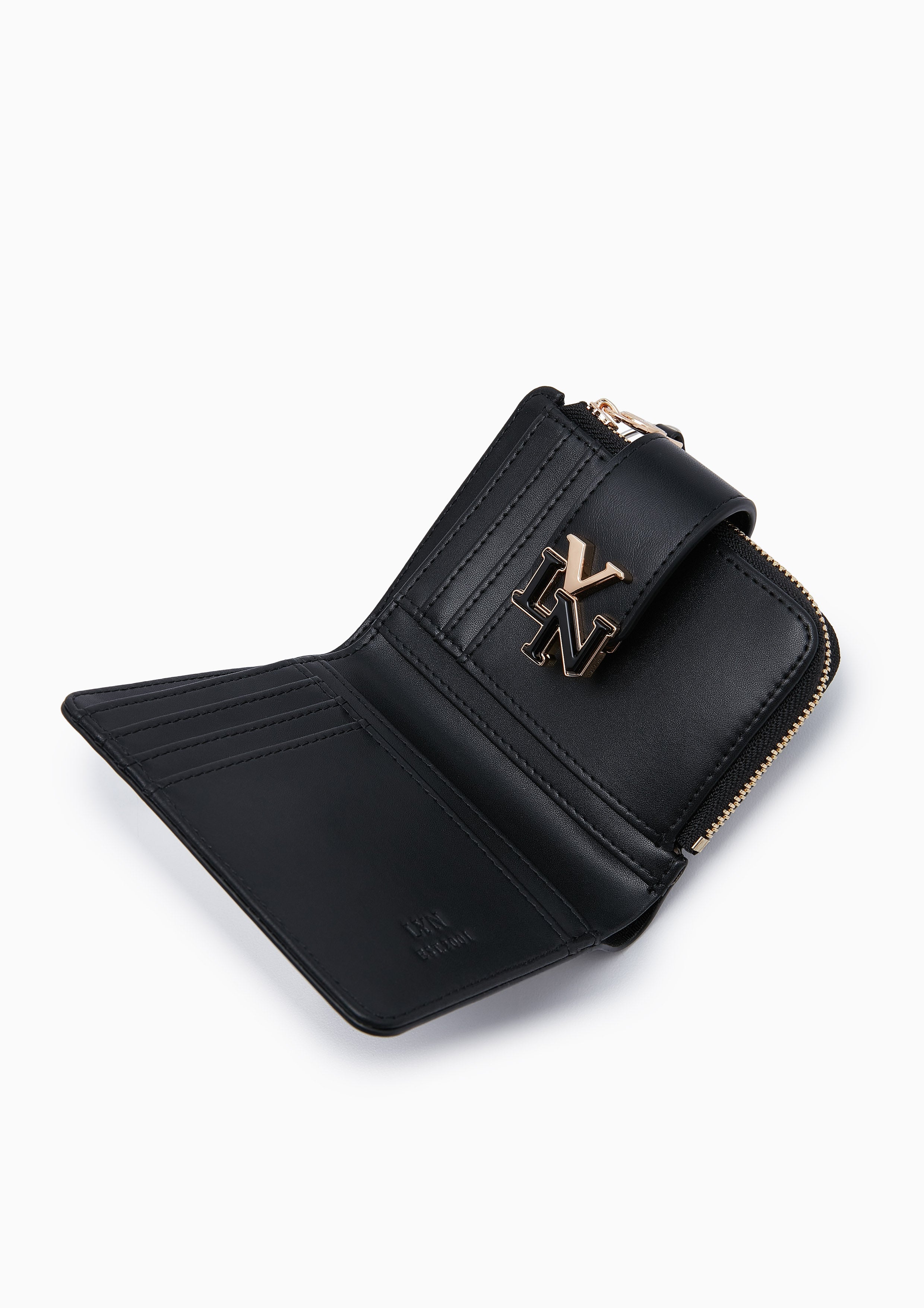 Alen Short Wallet  Black