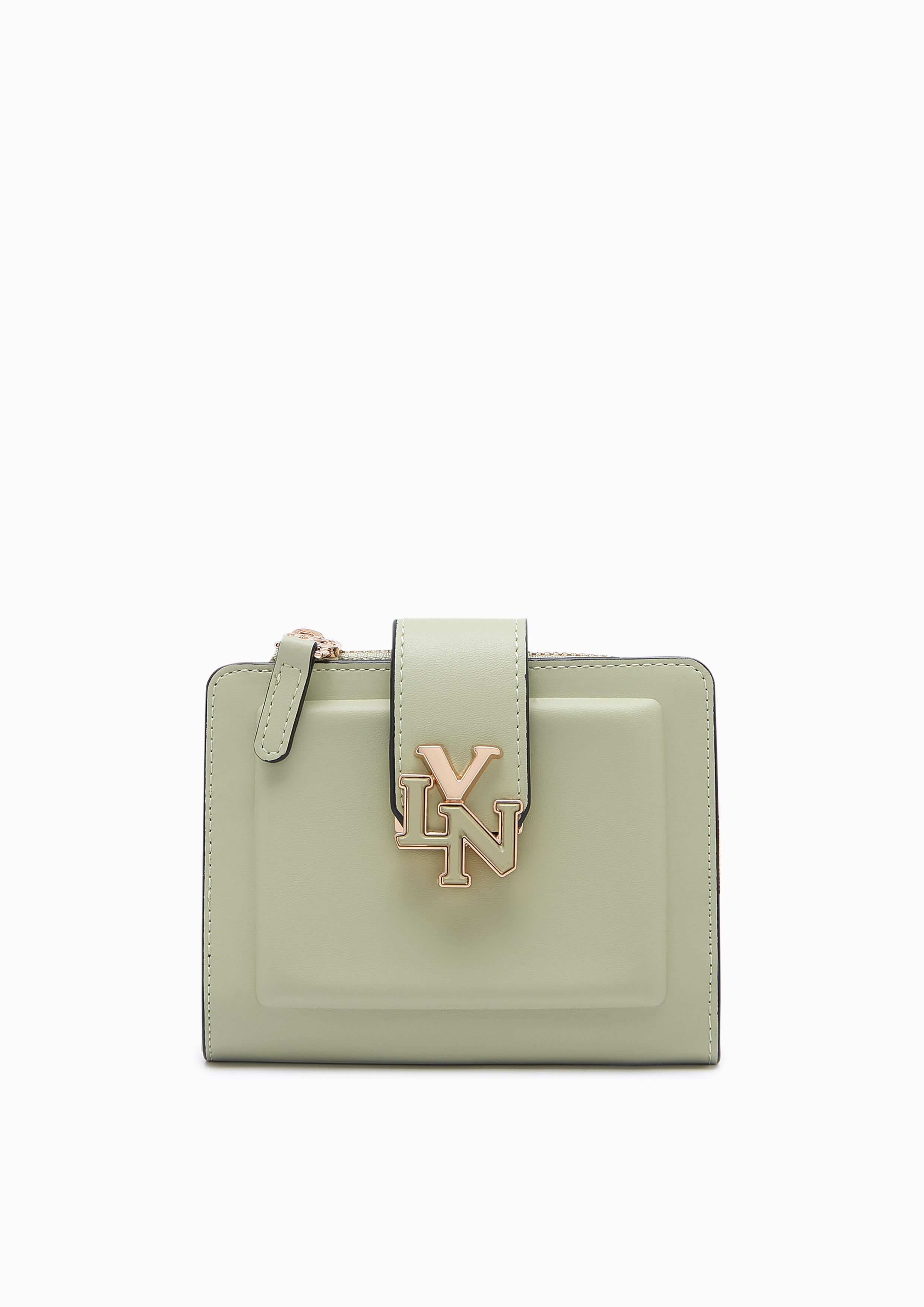 Alen Short Wallet  Light Green