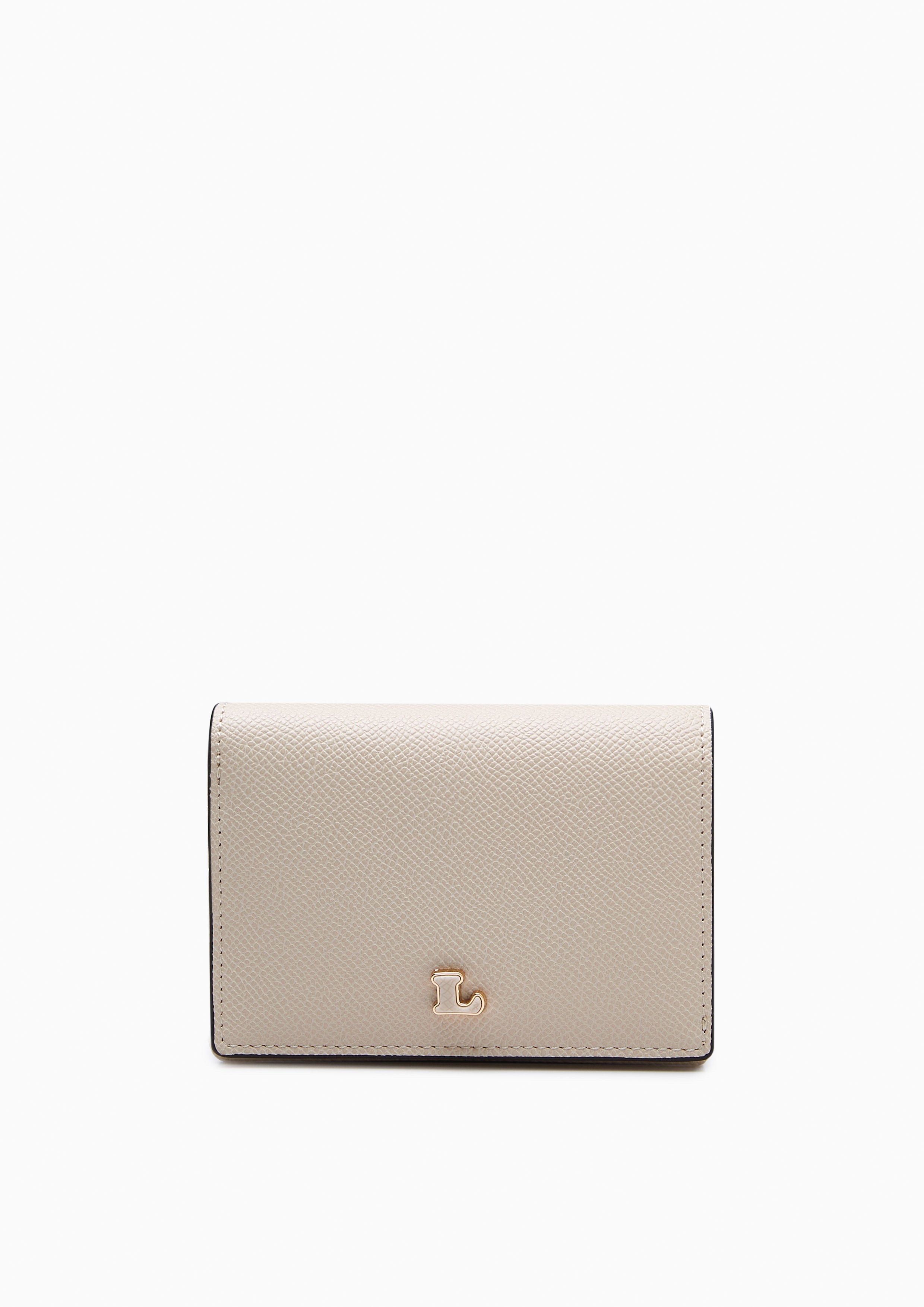 Serenity Short Wallet Beige