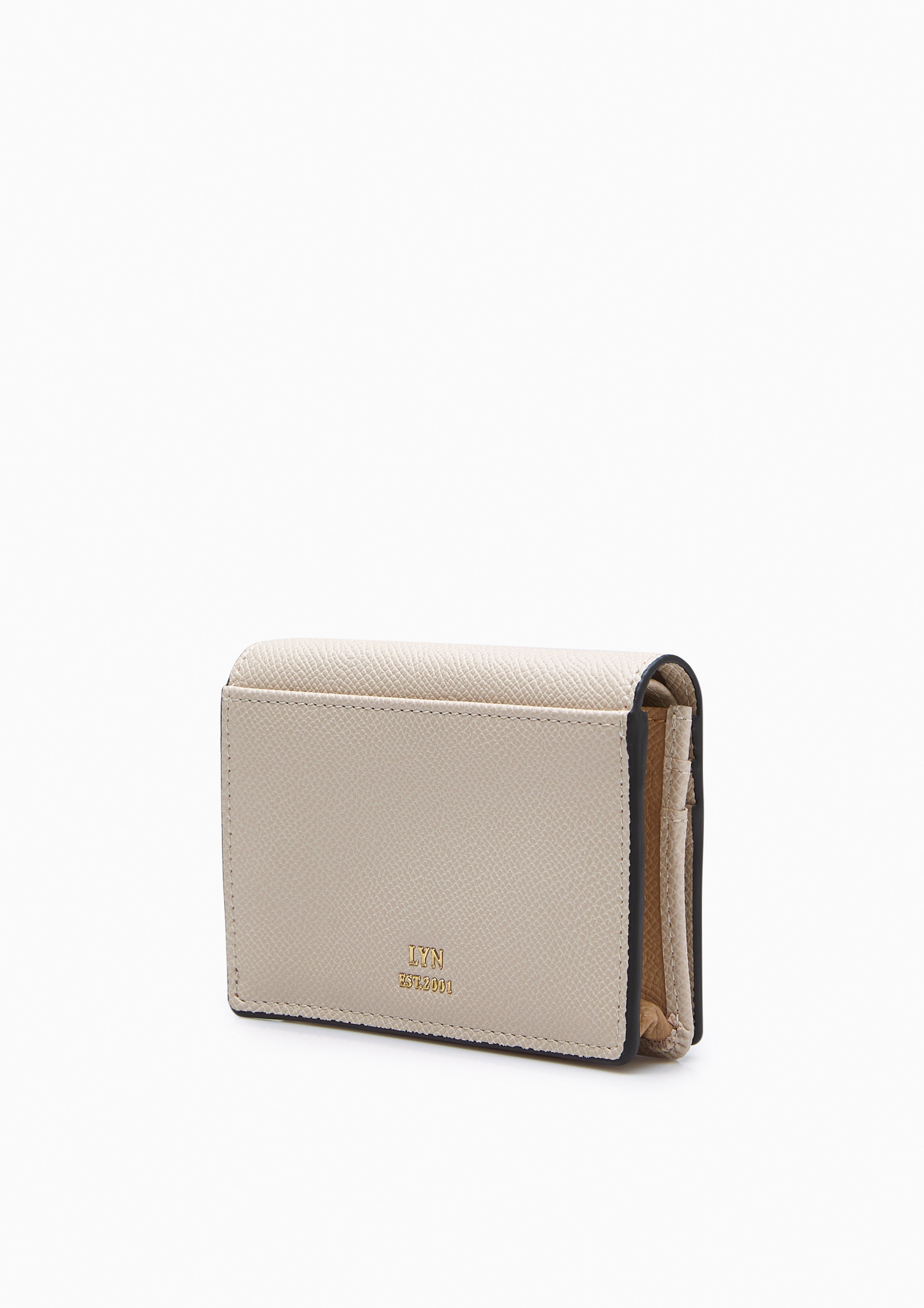 Serenity Short Wallet Beige