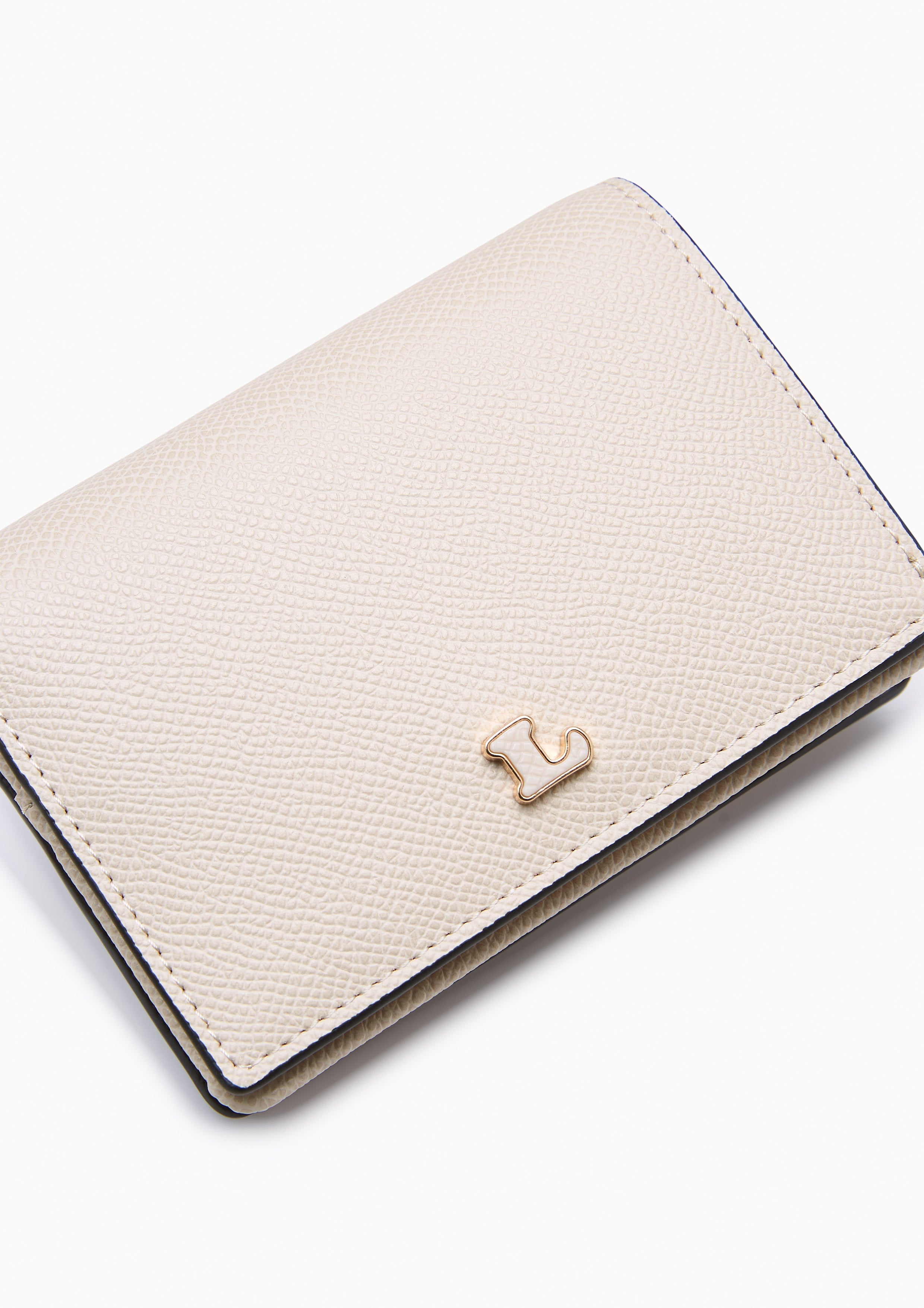 Serenity Short Wallet Beige