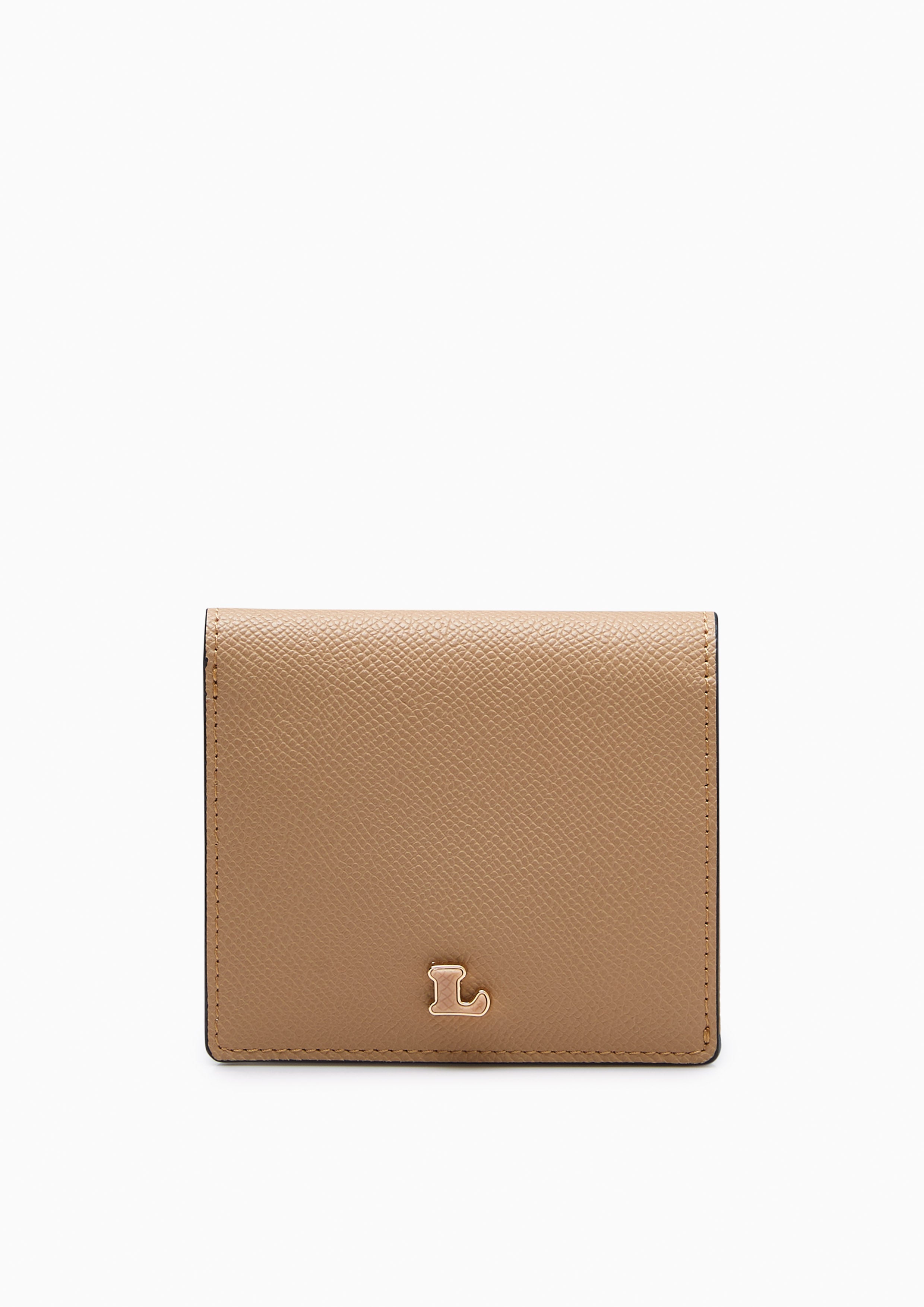 Serenity Flap Card Holder Dark Beige